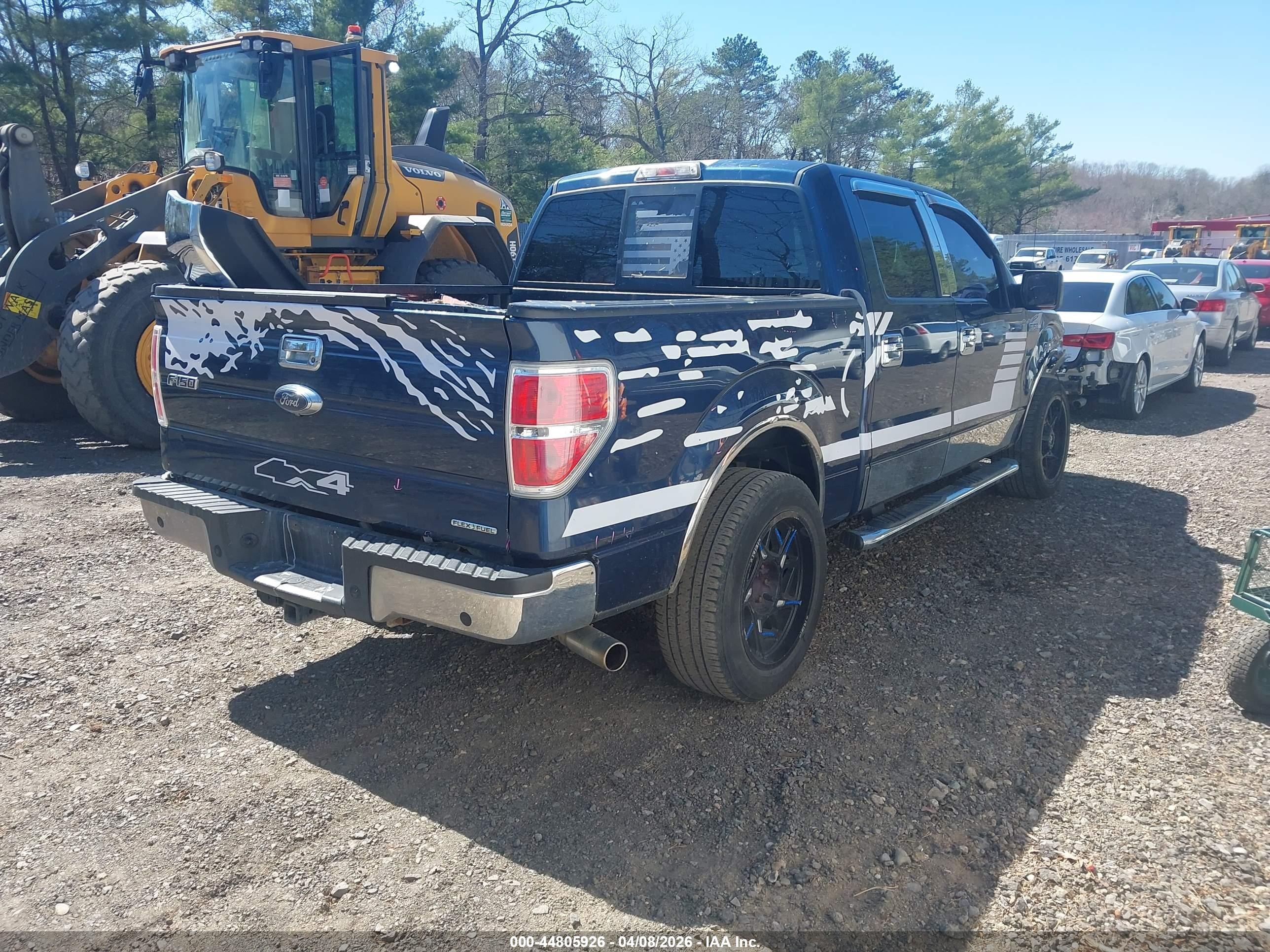 2014 Ford F-150 Xlt Blue vin: 1FTFW1CF5EFB54920