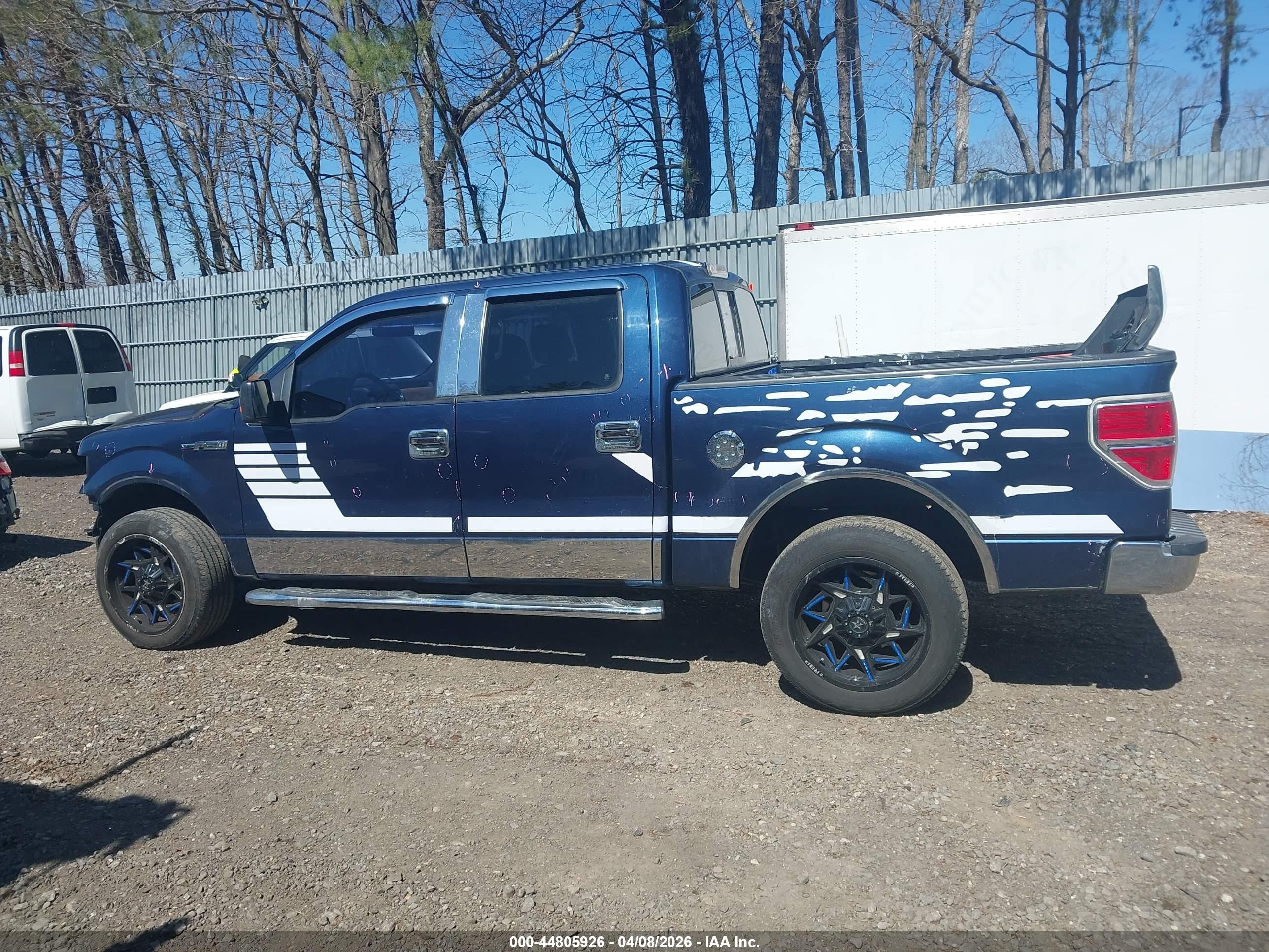 2014 Ford F-150 Xlt Blue vin: 1FTFW1CF5EFB54920