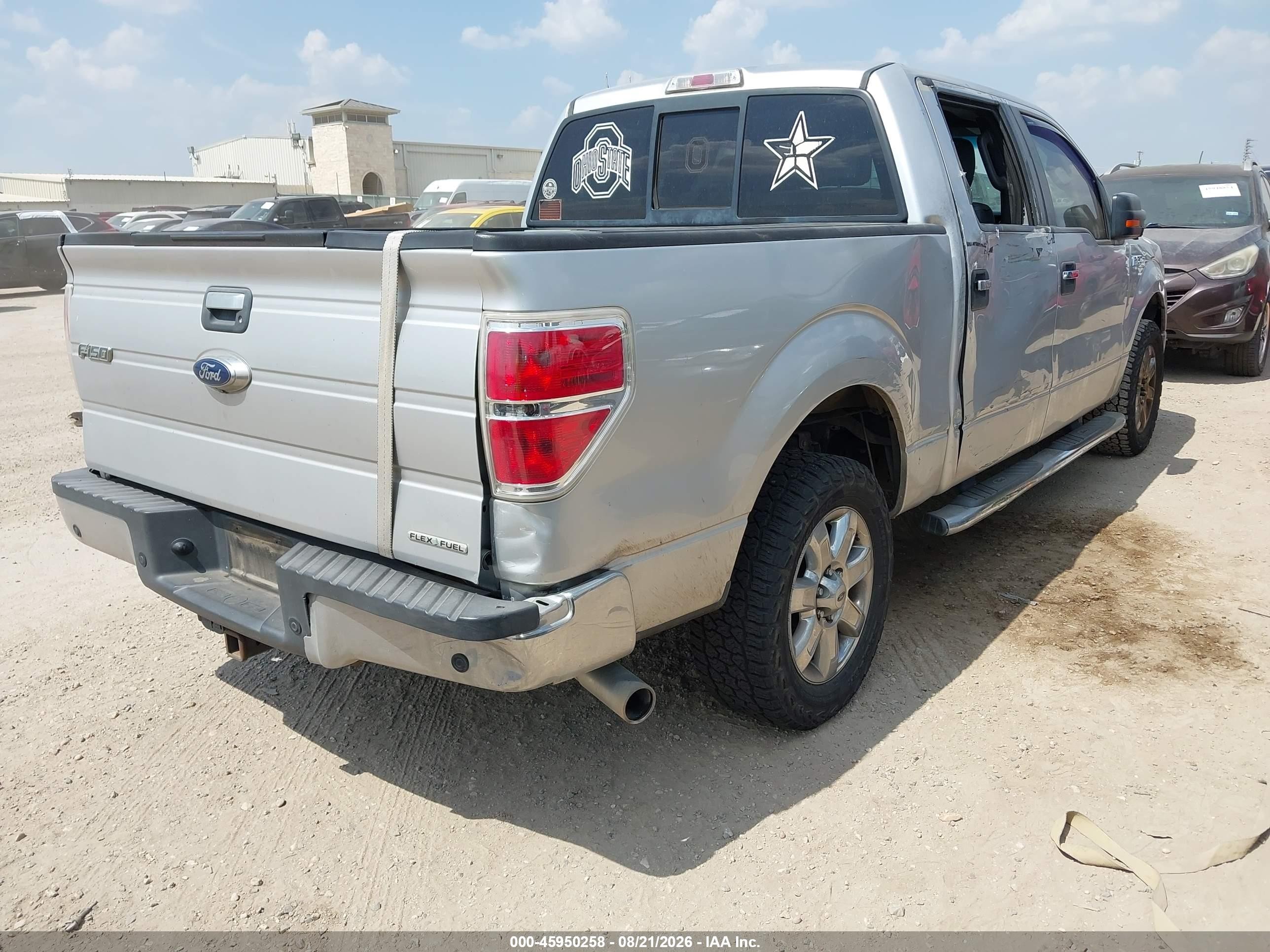 2014 Ford F-150 Xlt Silver vin: 1FTFW1CF5EFD03536