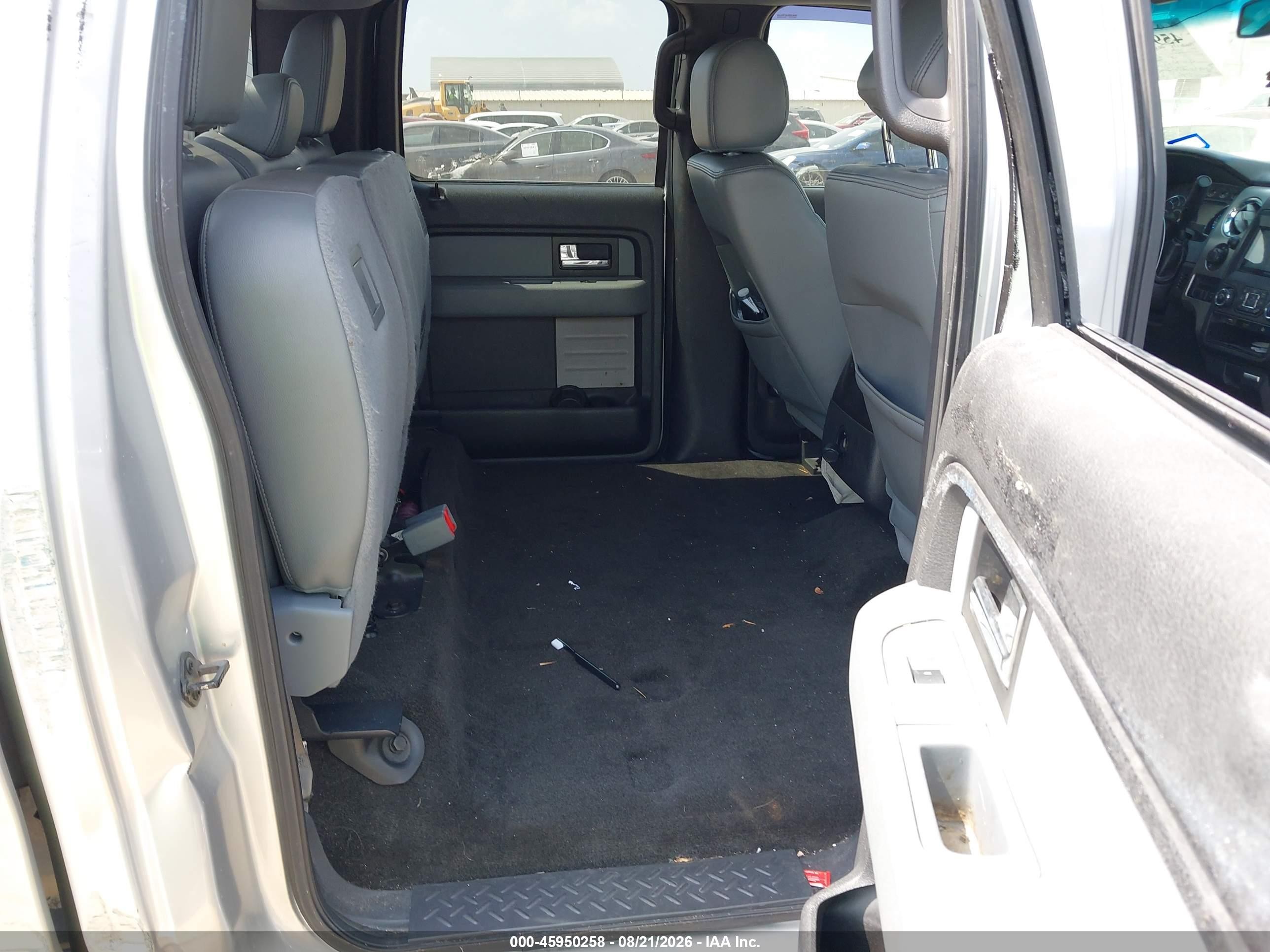 2014 Ford F-150 Xlt Silver vin: 1FTFW1CF5EFD03536