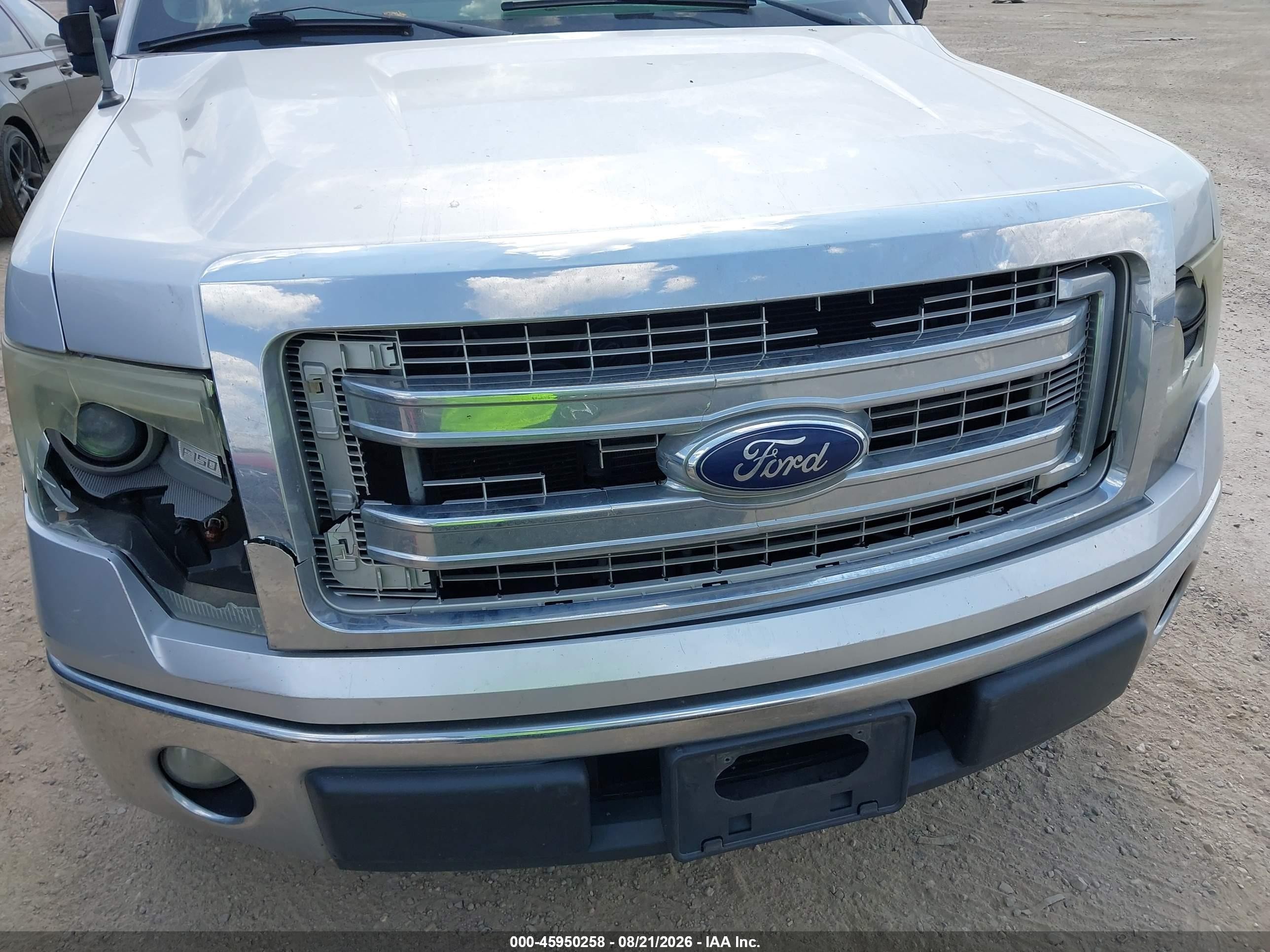 2014 Ford F-150 Xlt Silver vin: 1FTFW1CF5EFD03536