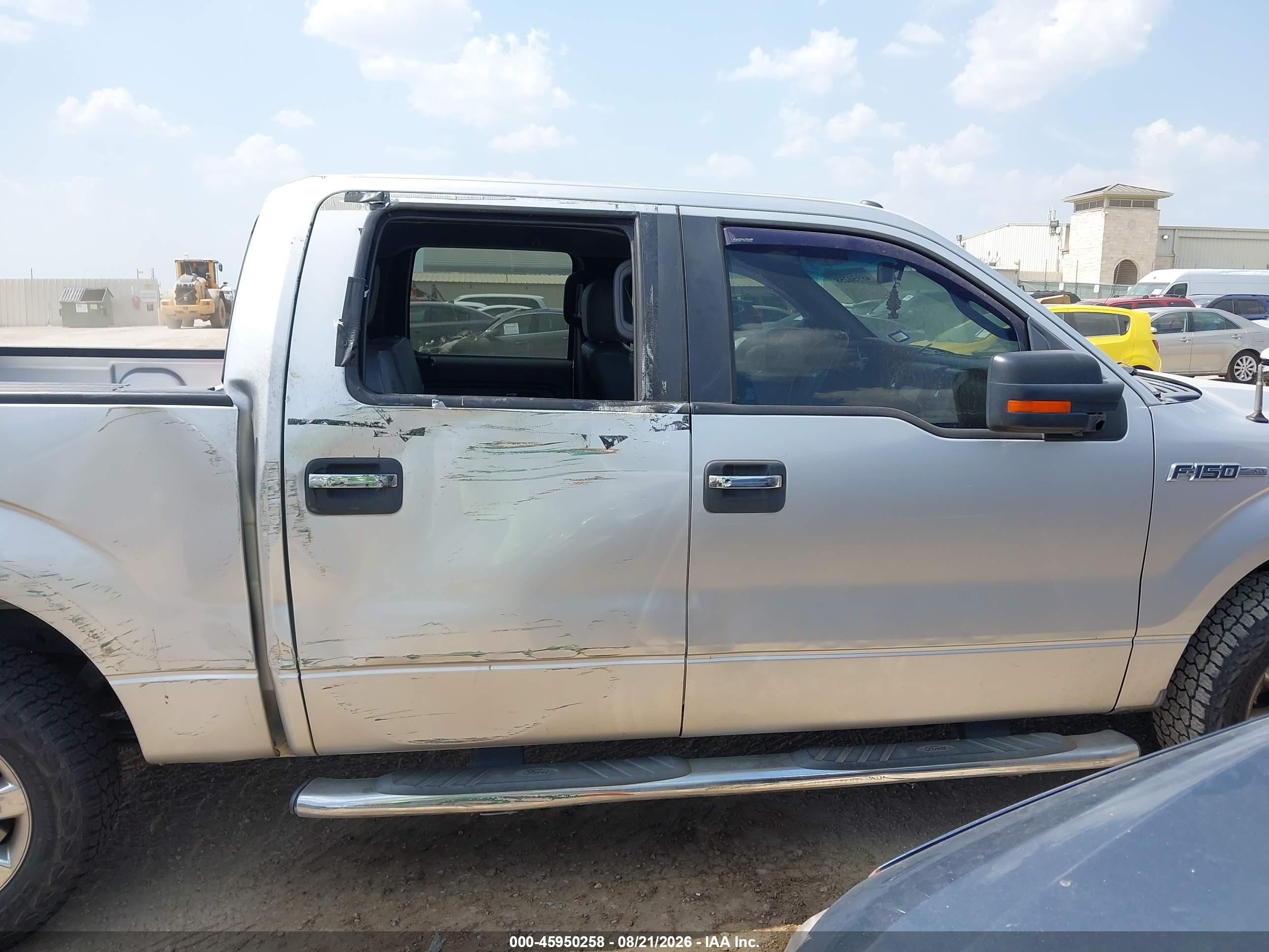 2014 Ford F-150 Xlt Silver vin: 1FTFW1CF5EFD03536
