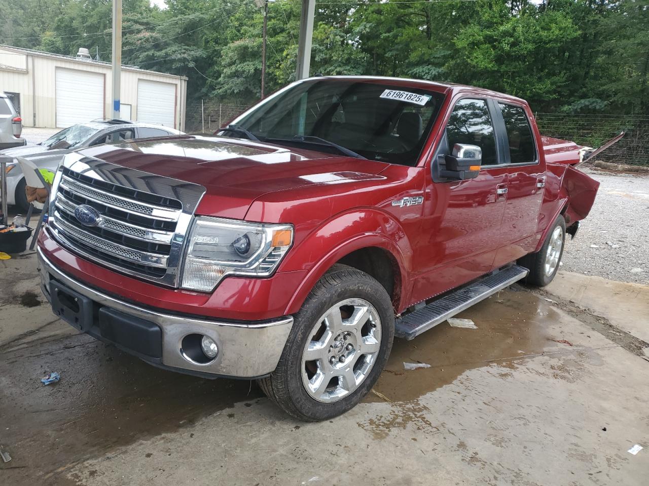 2014 Ford F150 Supercrew Red vin: 1FTFW1CF5EKD65557