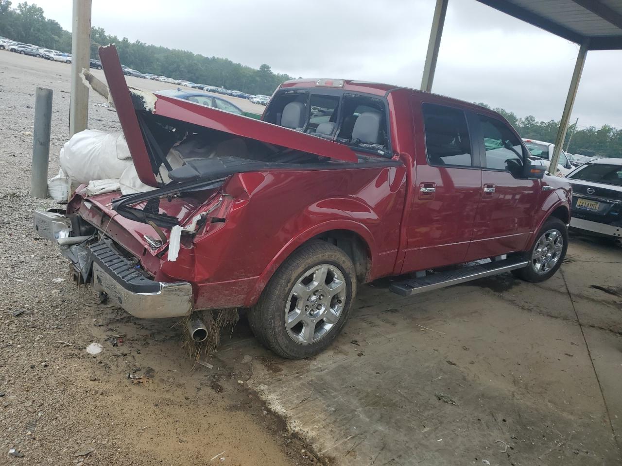 2014 Ford F150 Supercrew Red vin: 1FTFW1CF5EKD65557