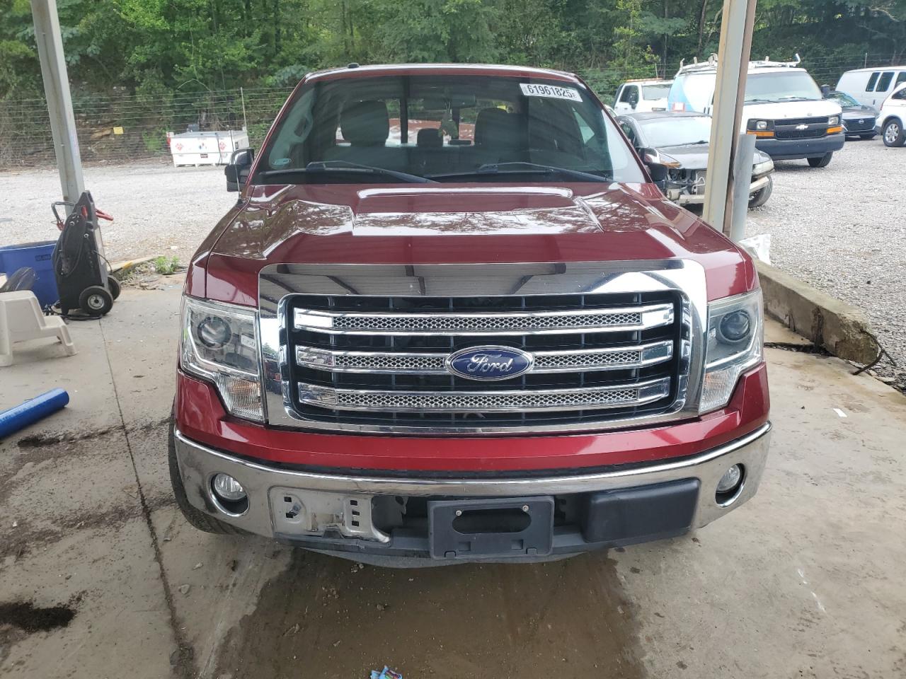 2014 Ford F150 Supercrew Red vin: 1FTFW1CF5EKD65557