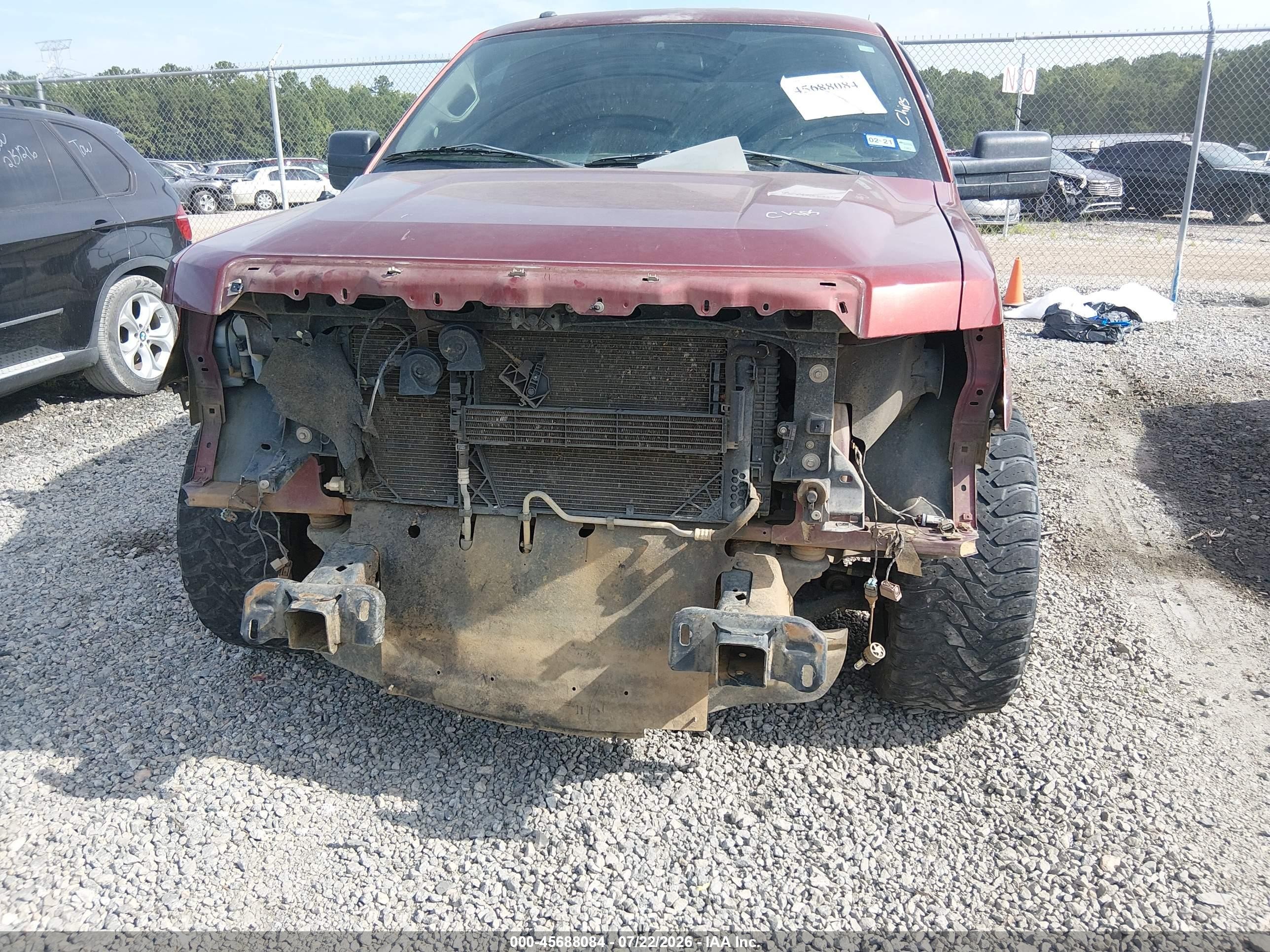 2014 Ford F-150 Stx Бордовый vin: 1FTFW1CF5EKD66837