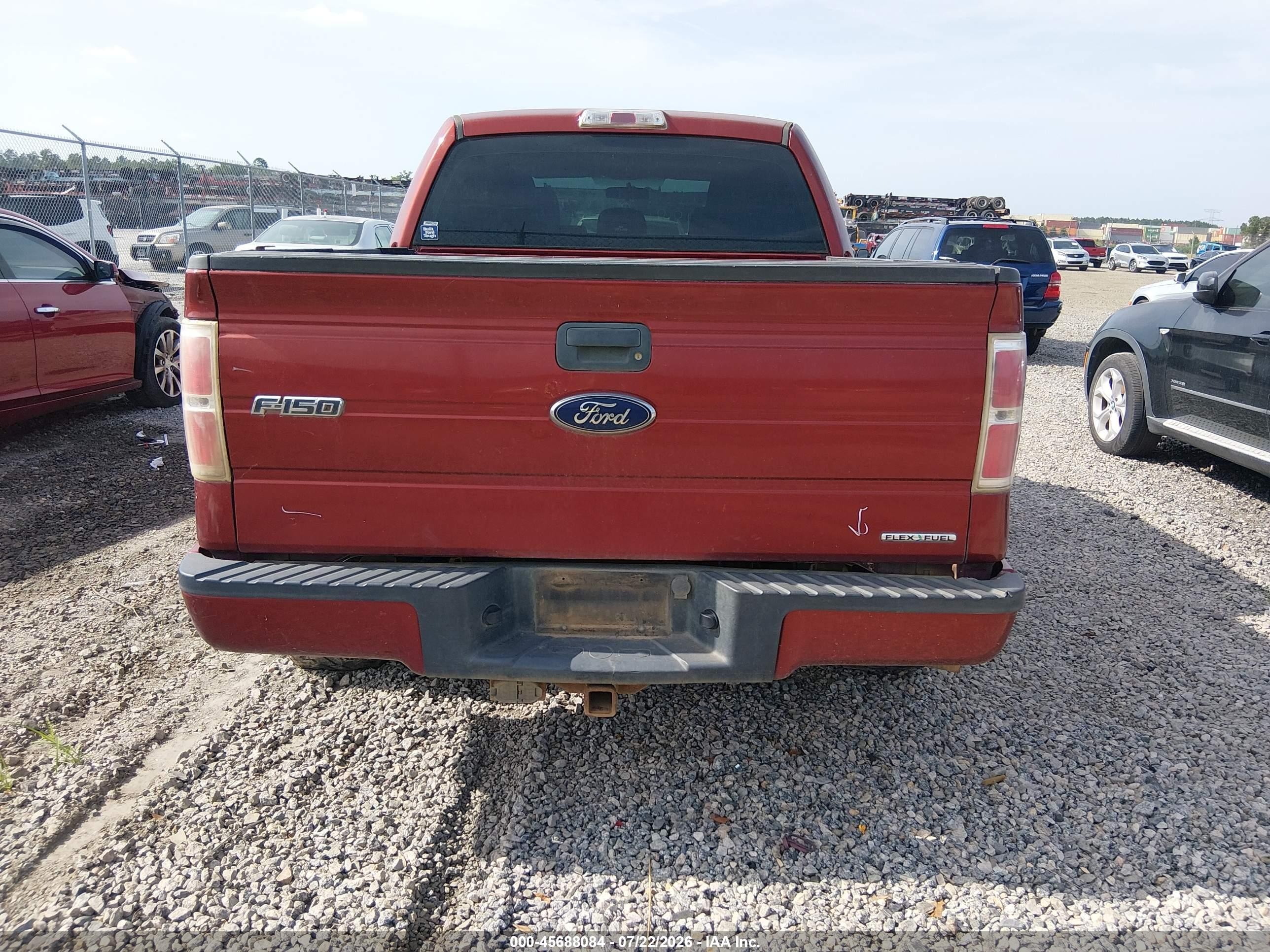 2014 Ford F-150 Stx Бордовый vin: 1FTFW1CF5EKD66837