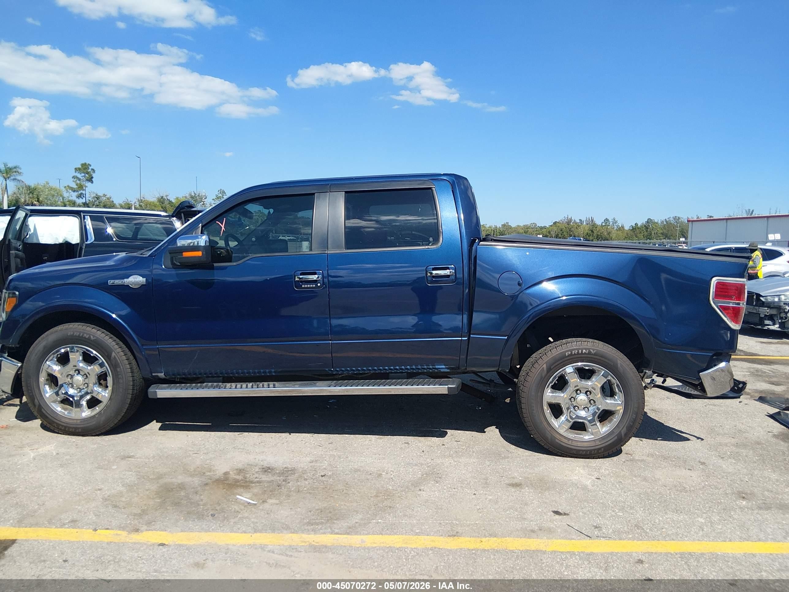 2014 Ford F-150 King Ranch Blue vin: 1FTFW1CF5EKD80365