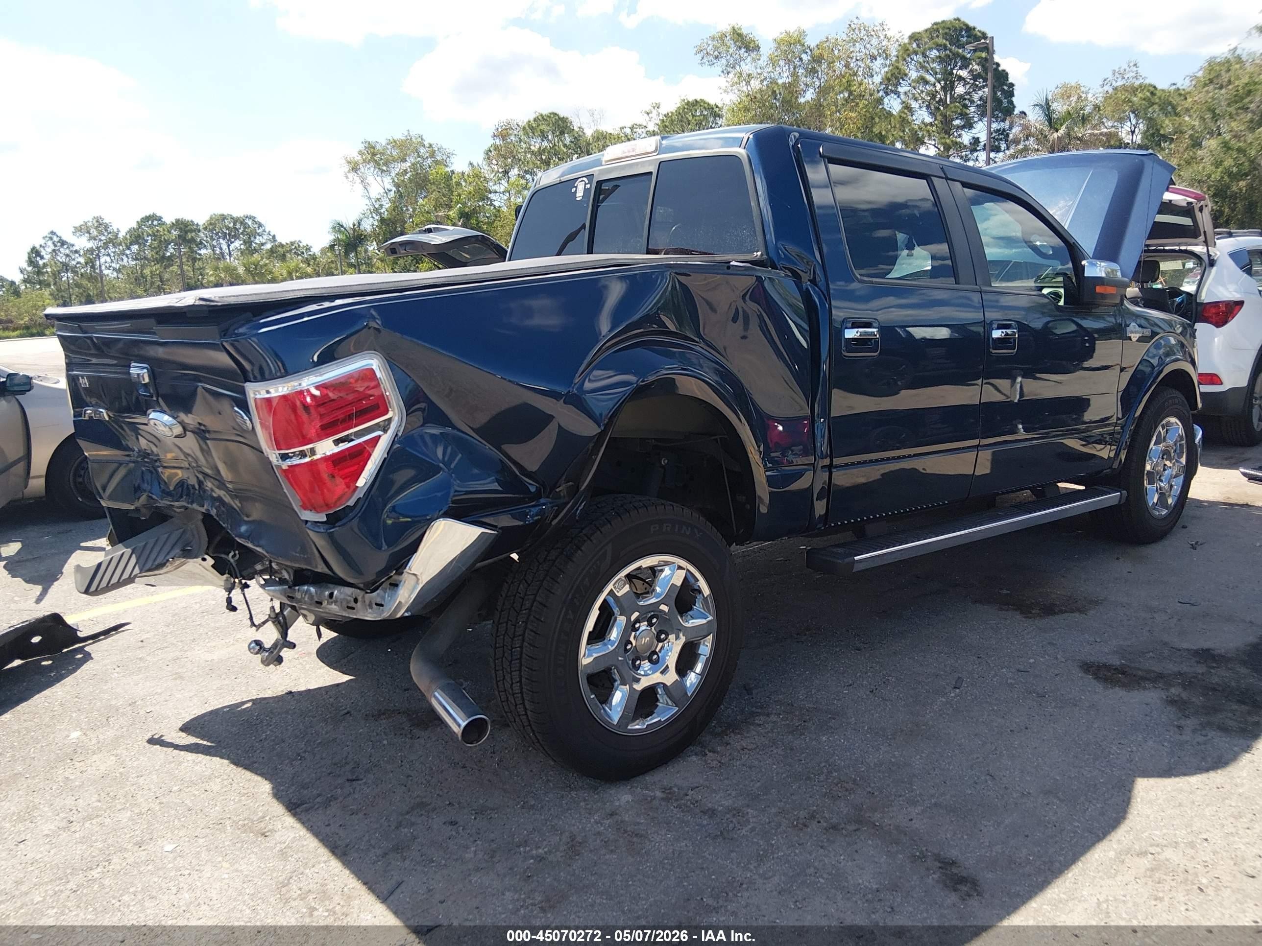 2014 Ford F-150 King Ranch Blue vin: 1FTFW1CF5EKD80365