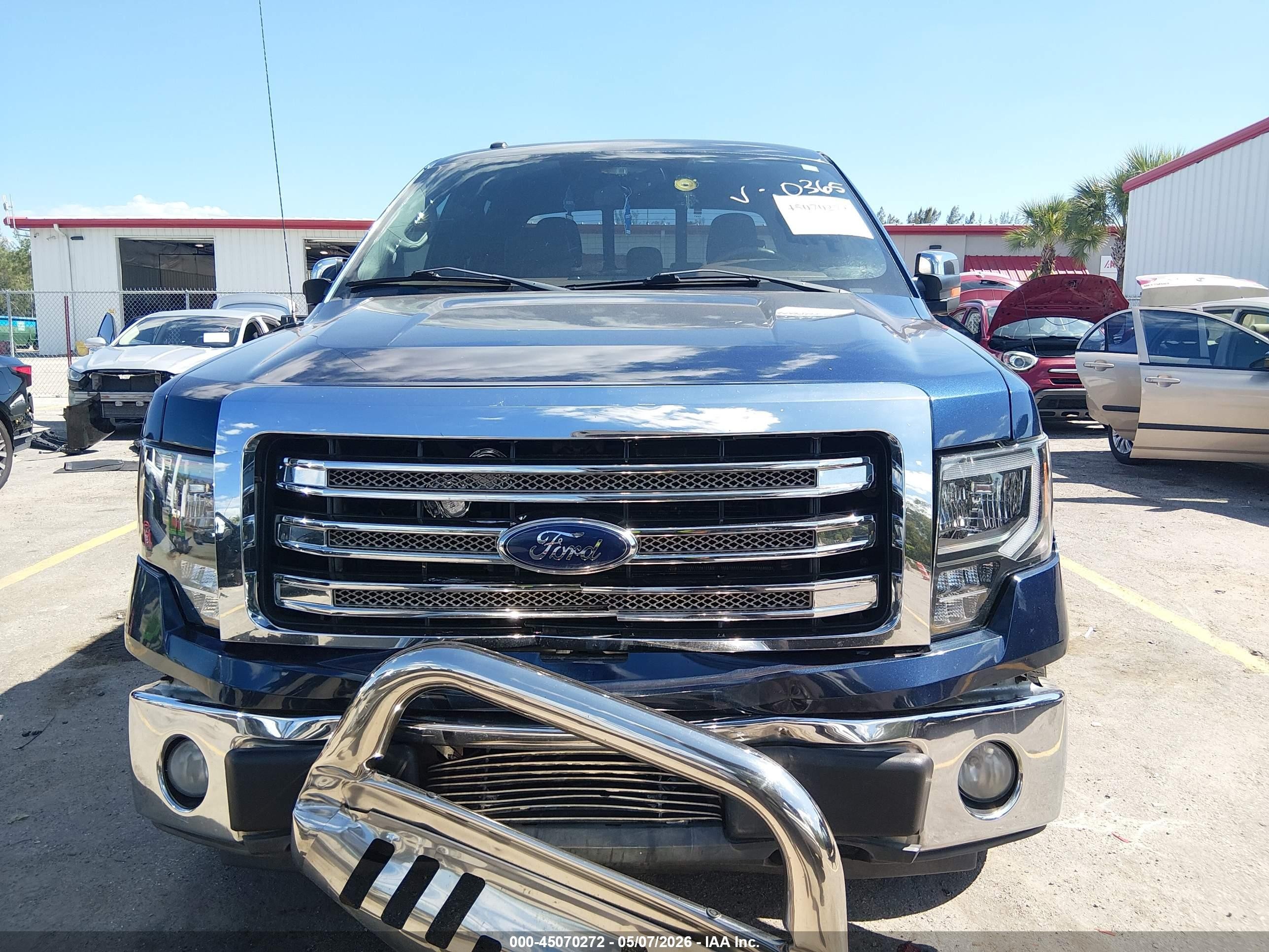 2014 Ford F-150 King Ranch Blue vin: 1FTFW1CF5EKD80365