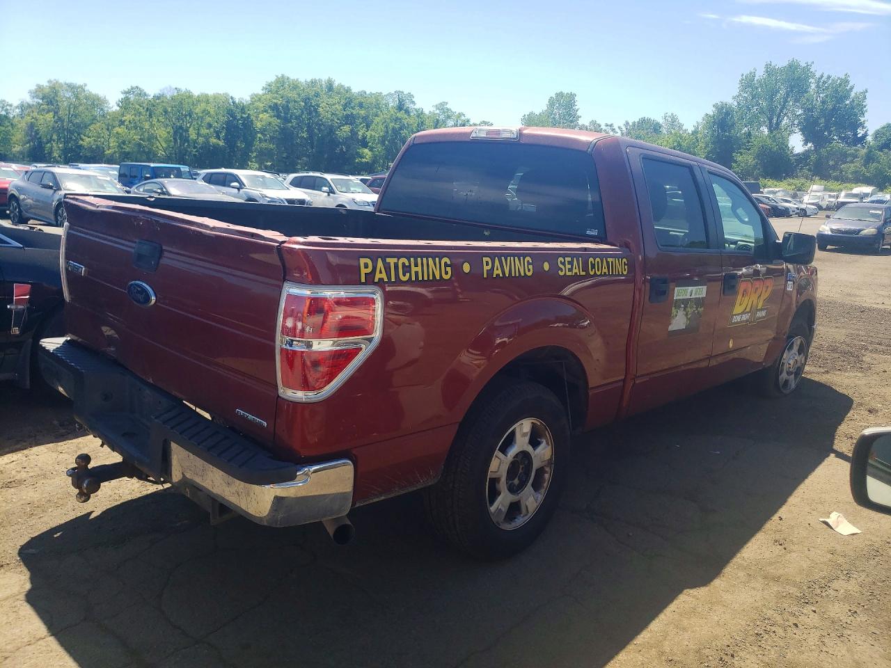 2014 Ford F150 Supercrew Brown vin: 1FTFW1CF5EKE61401
