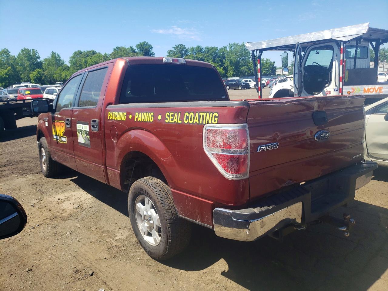 2014 Ford F150 Supercrew Brown vin: 1FTFW1CF5EKE61401