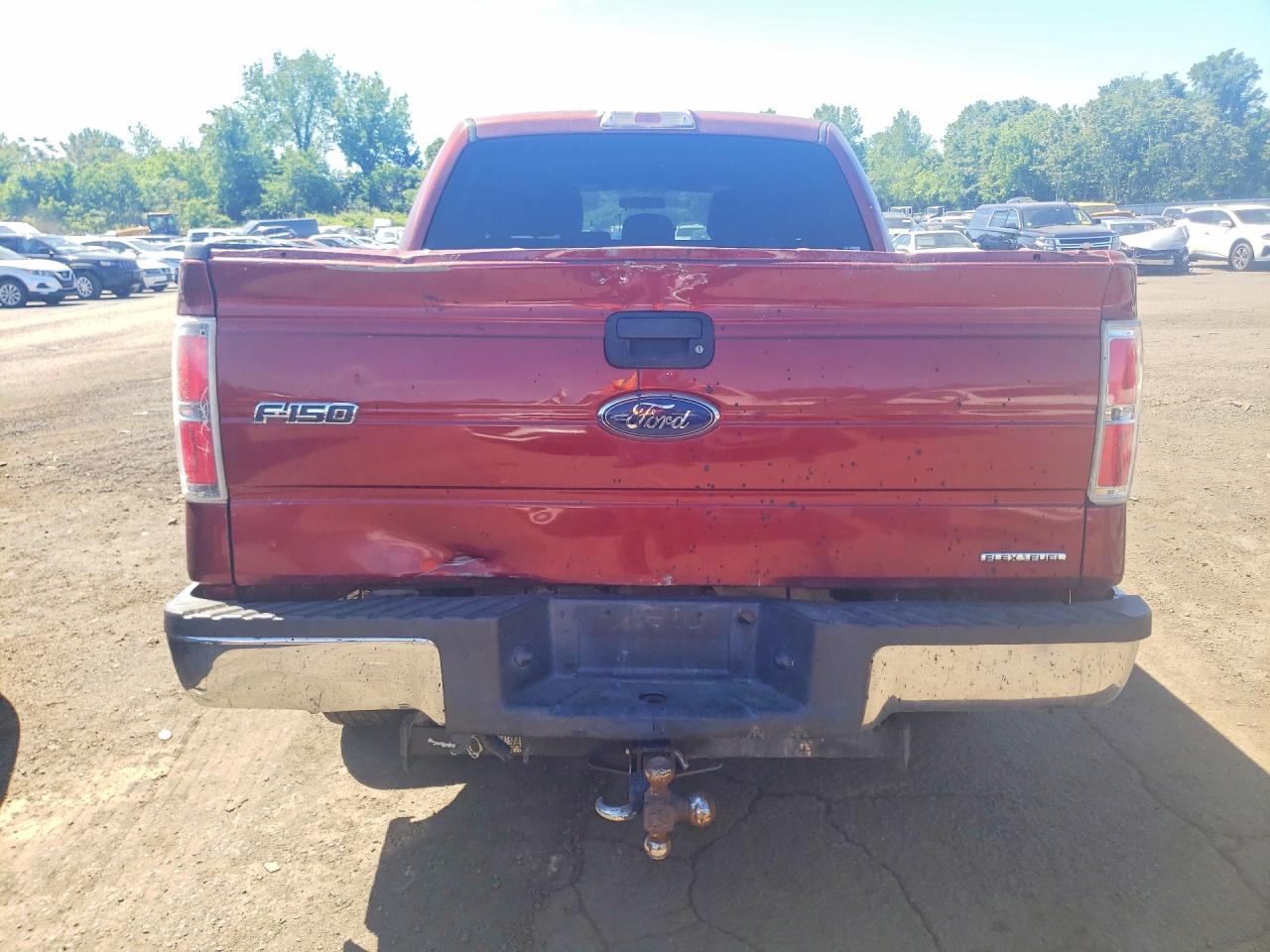 2014 Ford F150 Supercrew Brown vin: 1FTFW1CF5EKE61401
