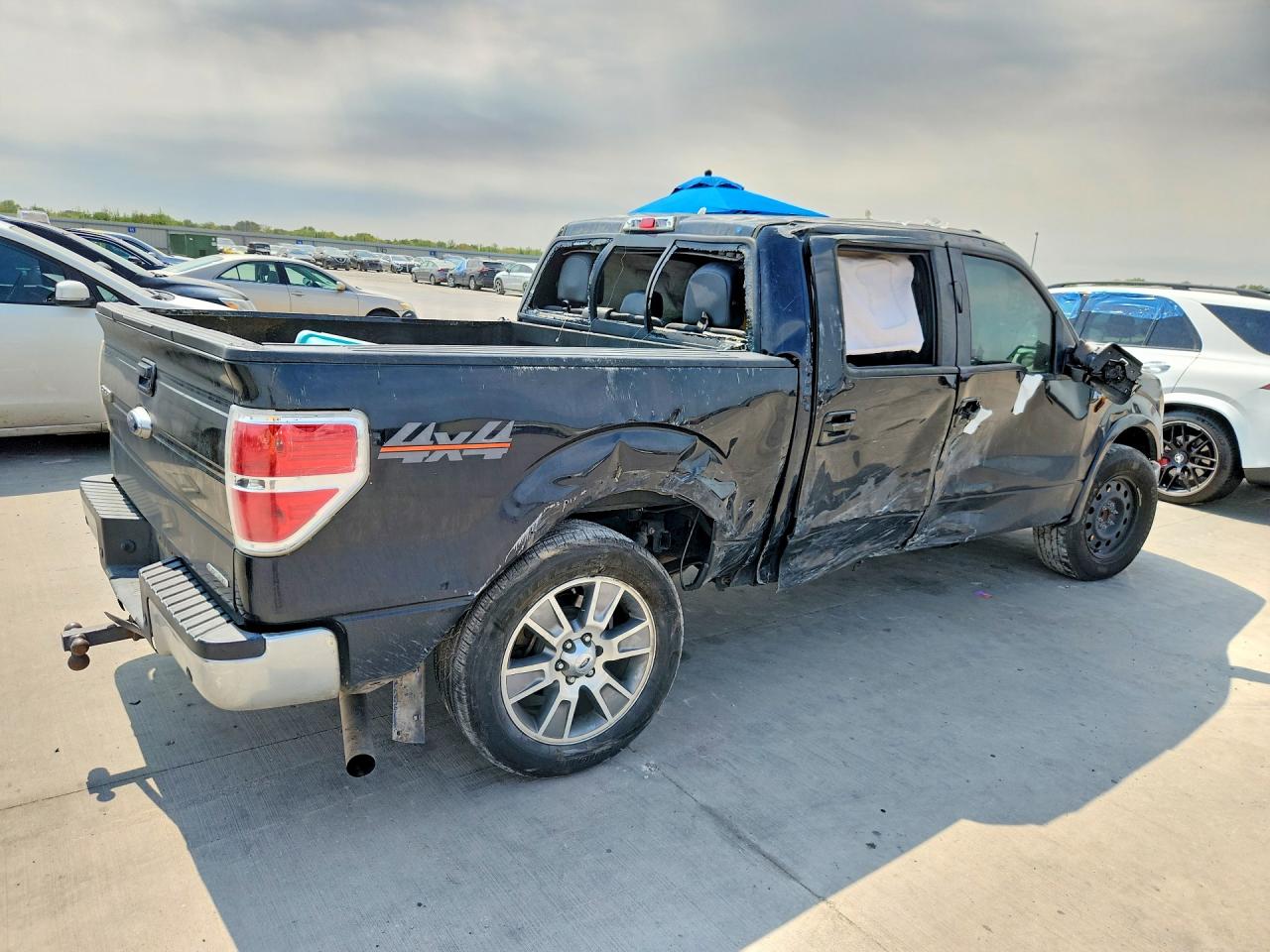 2014 Ford F150 Supercrew Black vin: 1FTFW1CF5EKF45332