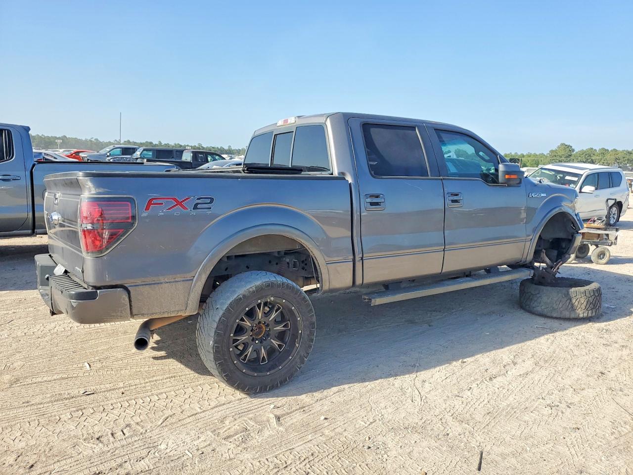 2014 Ford F150 Supercrew Gray vin: 1FTFW1CF5EKG31482