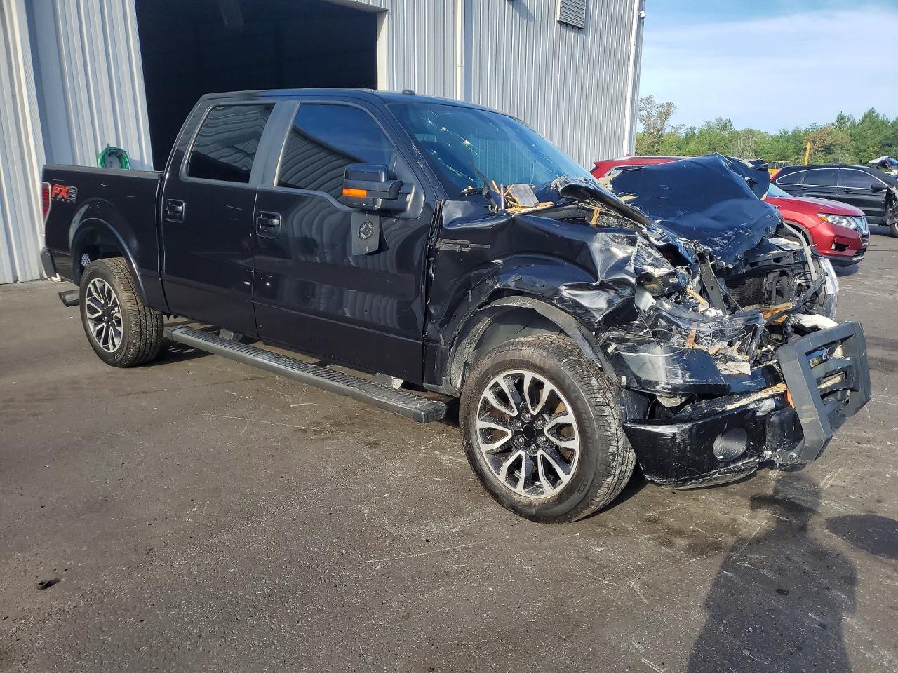 2014 Ford F150 Supercrew Black vin: 1FTFW1CF5EKG42790