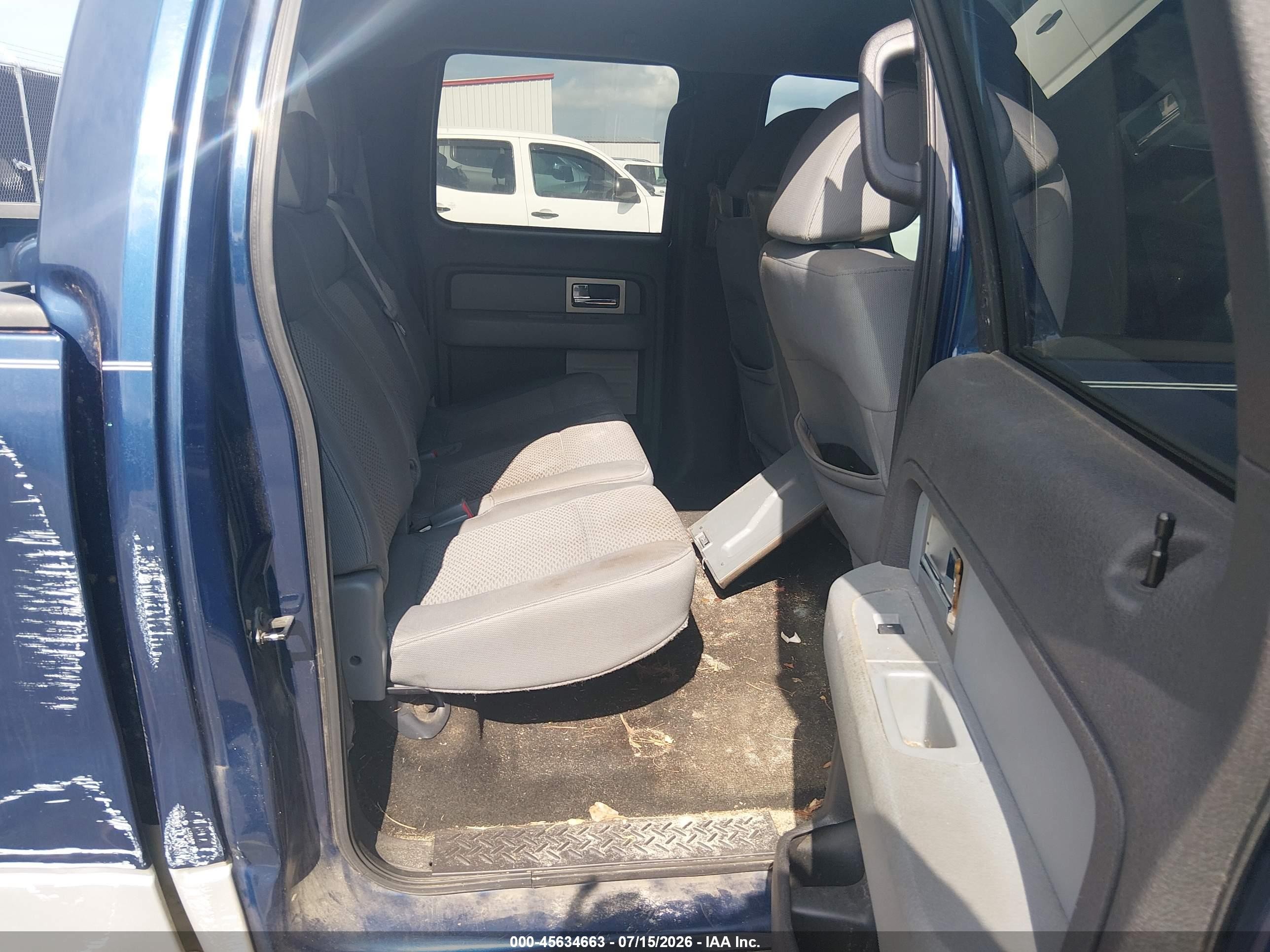 2011 Ford F-150 Xlt Blue vin: 1FTFW1CF6BFA03578