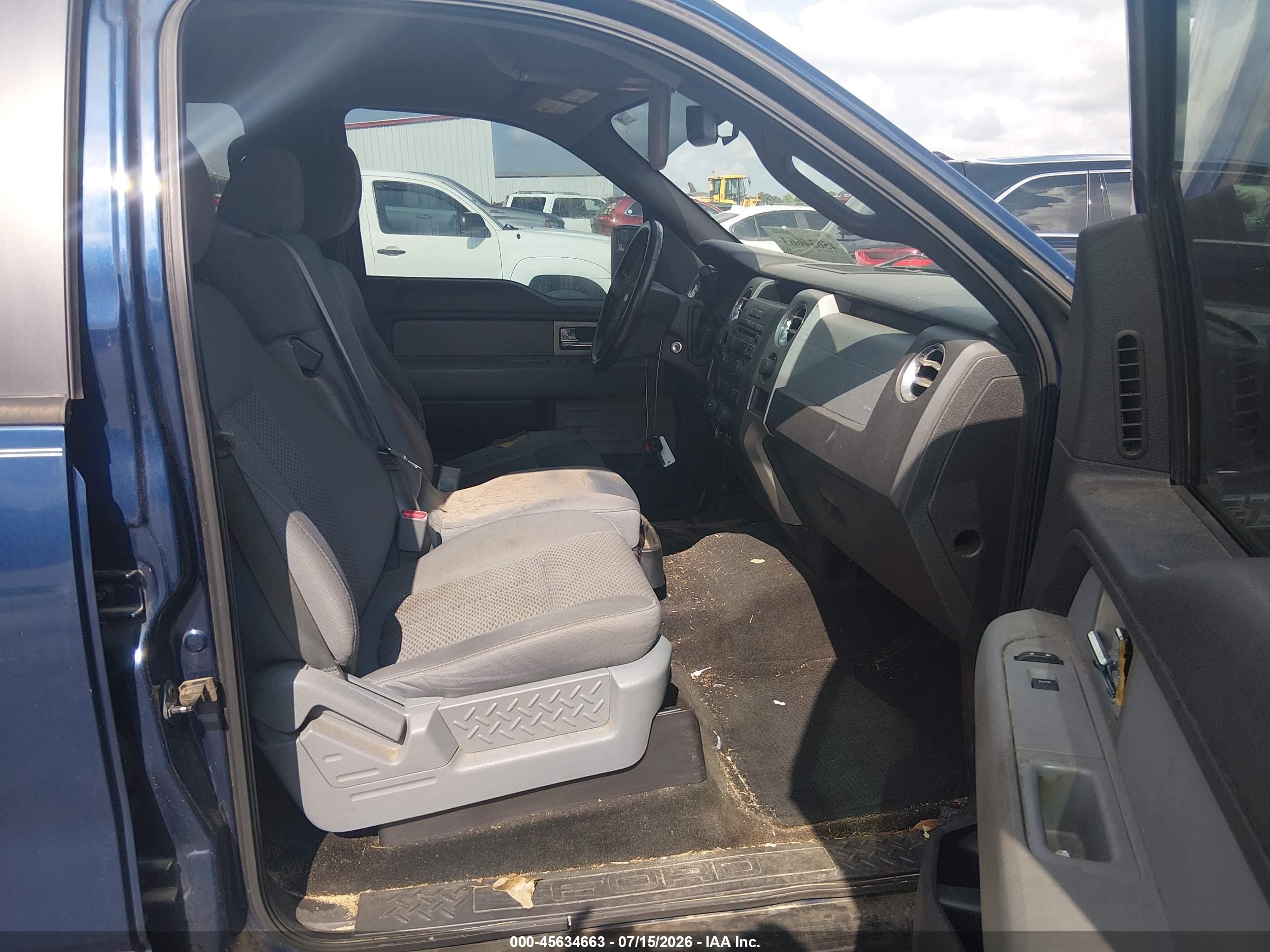 2011 Ford F-150 Xlt Blue vin: 1FTFW1CF6BFA03578