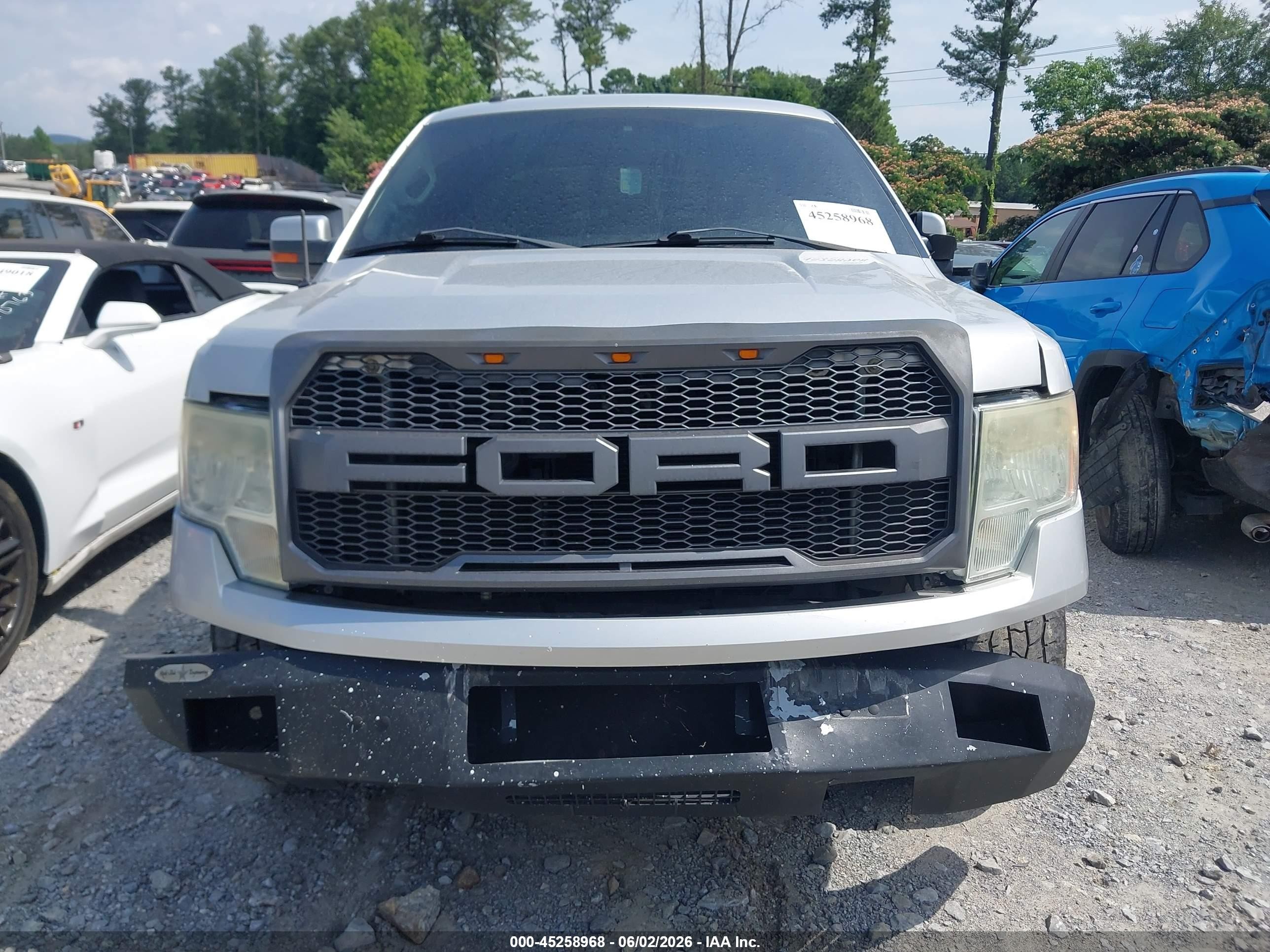 2011 Ford F-150 Lariat Silver vin: 1FTFW1CF6BFA30733