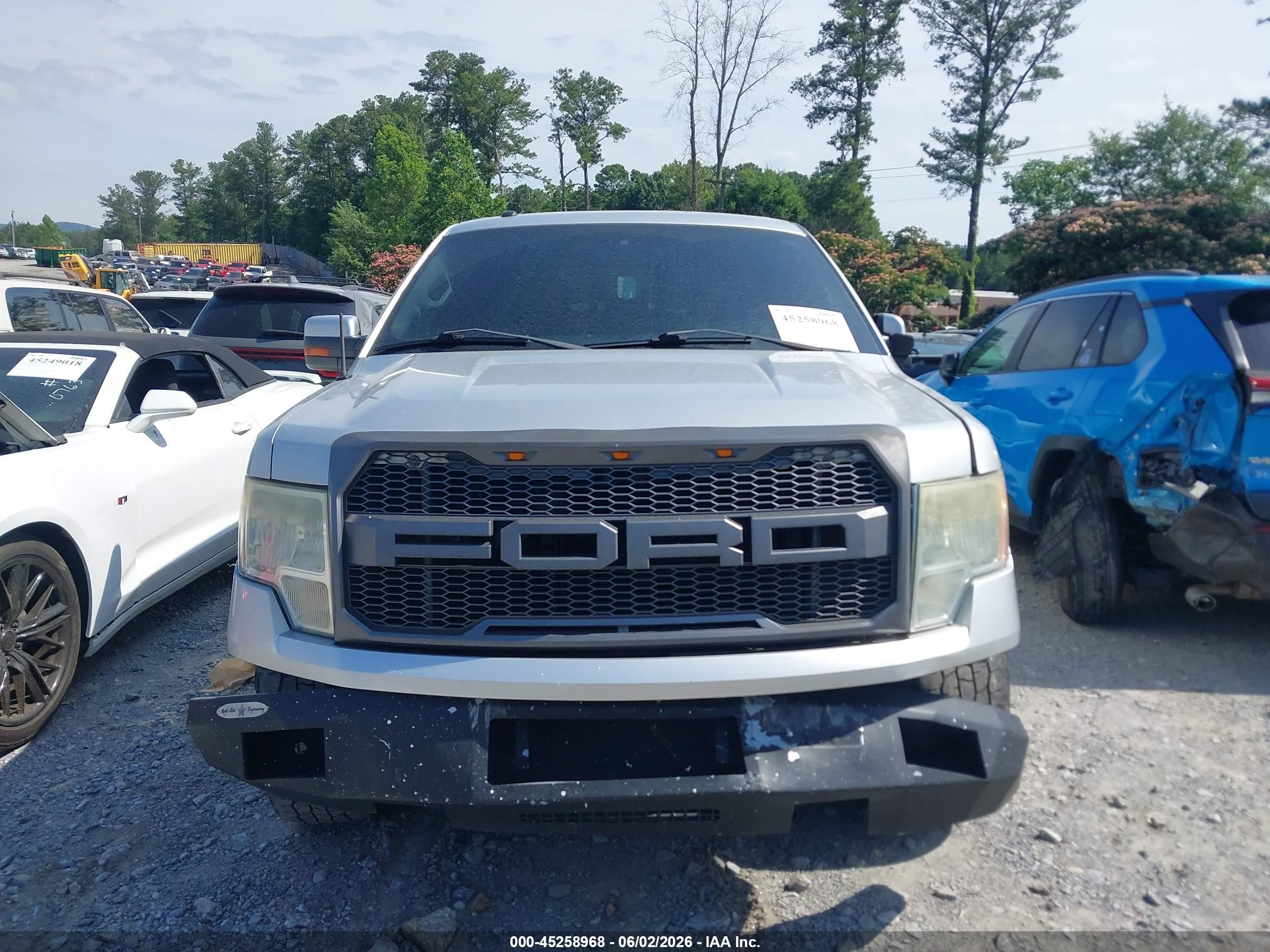 2011 Ford F-150 Lariat Silver vin: 1FTFW1CF6BFA30733