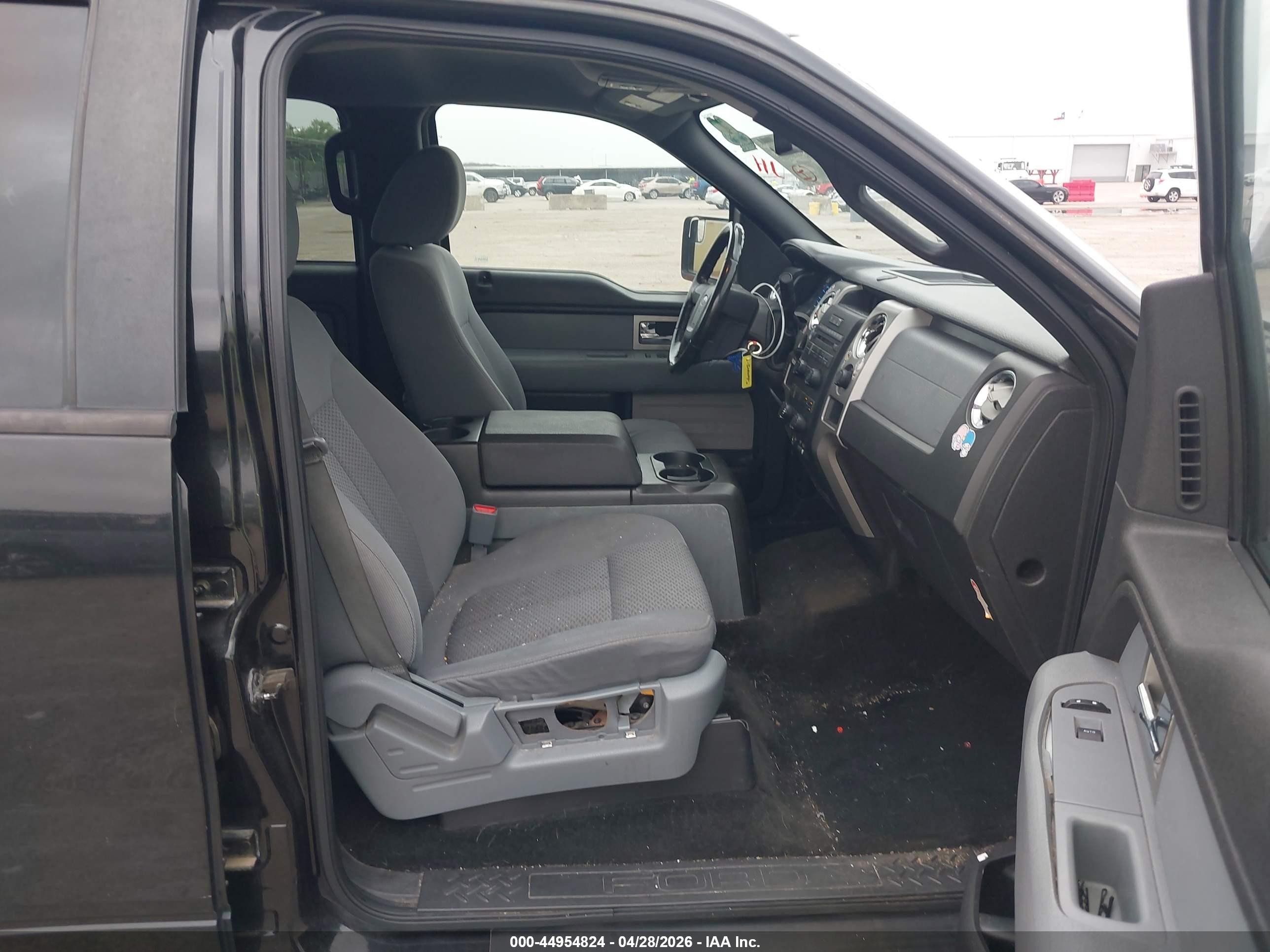 2011 Ford F-150 Xlt Black vin: 1FTFW1CF6BKD09350