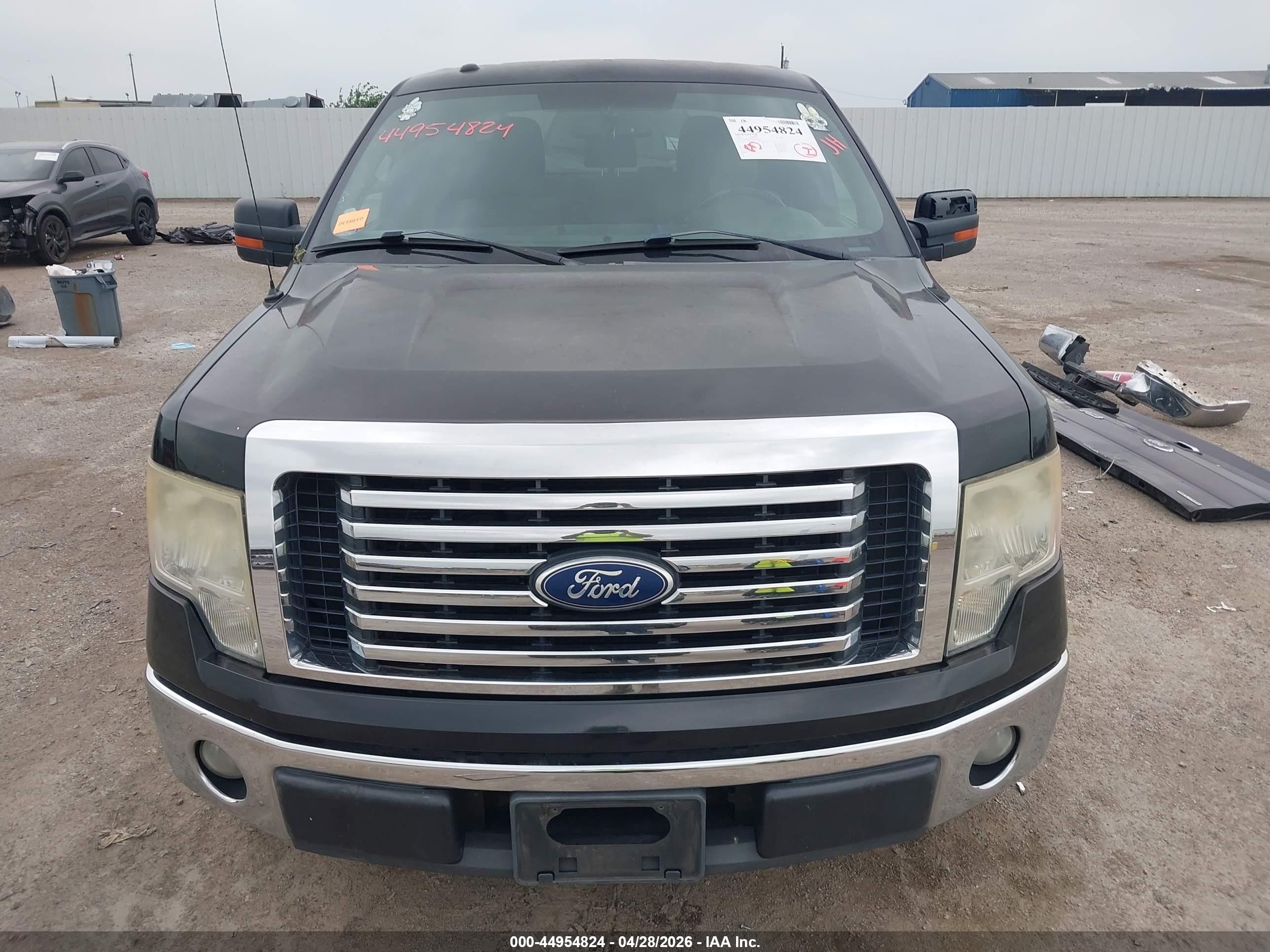 2011 Ford F-150 Xlt Black vin: 1FTFW1CF6BKD09350