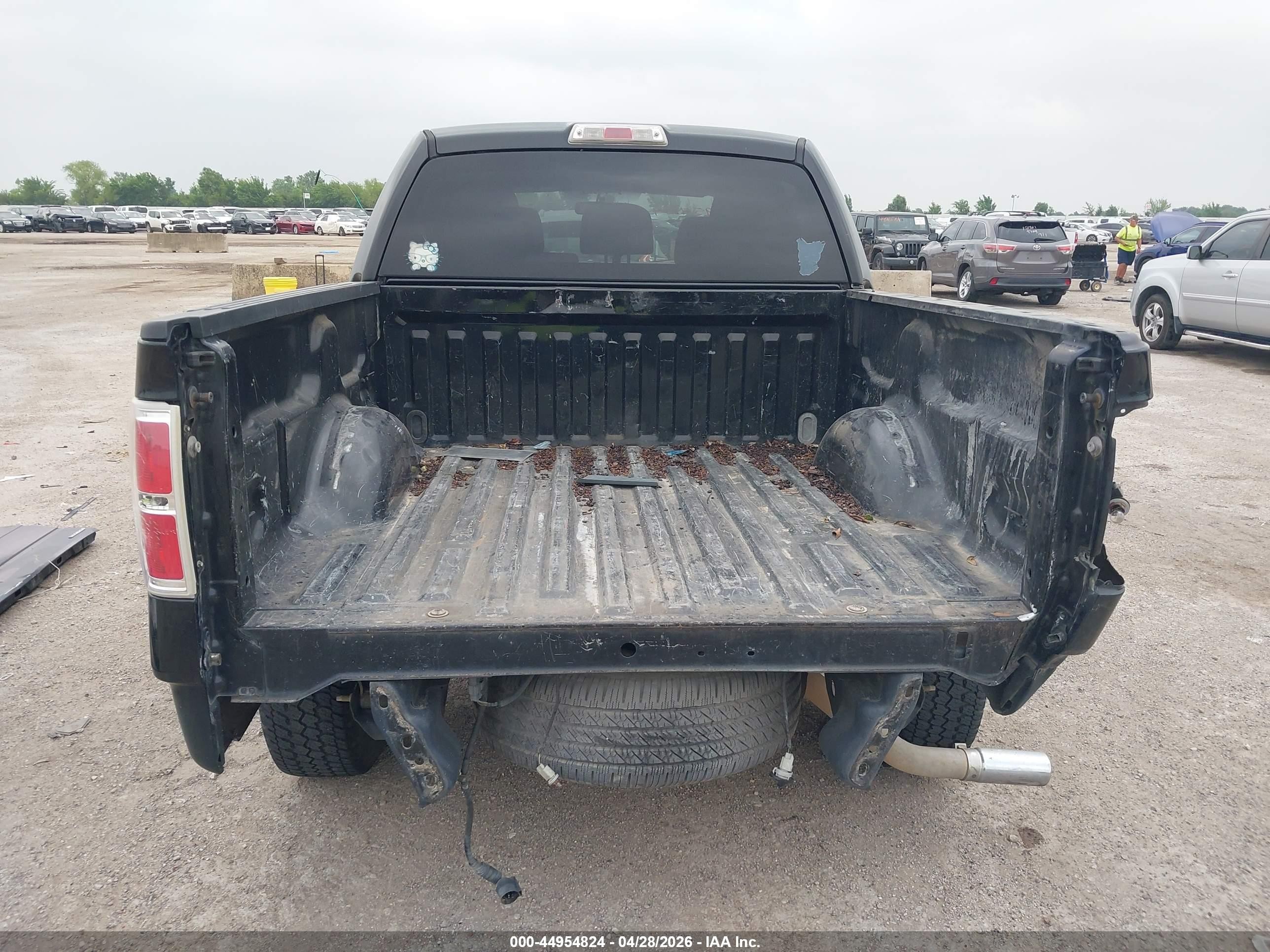 2011 Ford F-150 Xlt Black vin: 1FTFW1CF6BKD09350