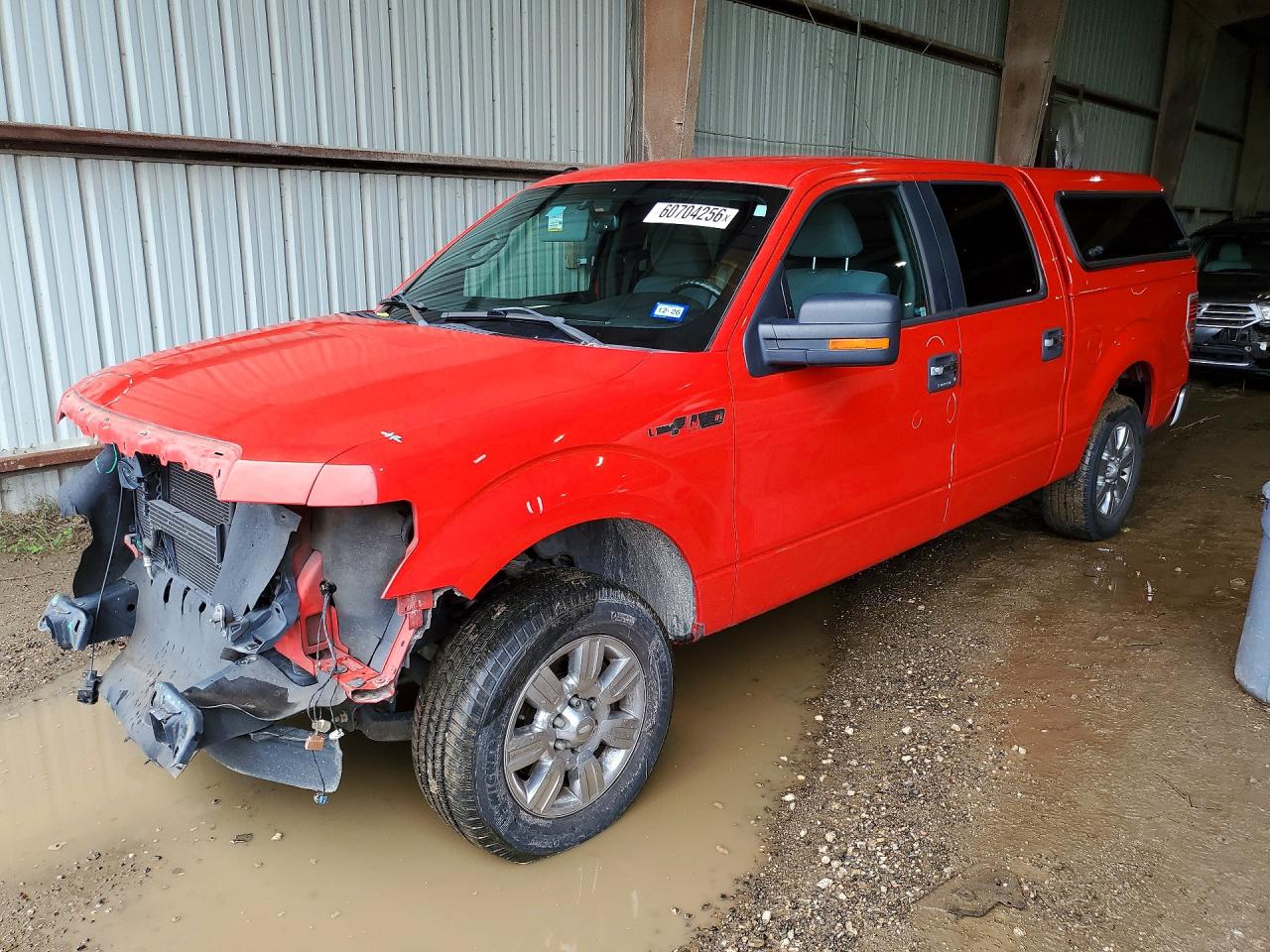 2011 Ford F150 Supercrew Red vin: 1FTFW1CF6BKD09686