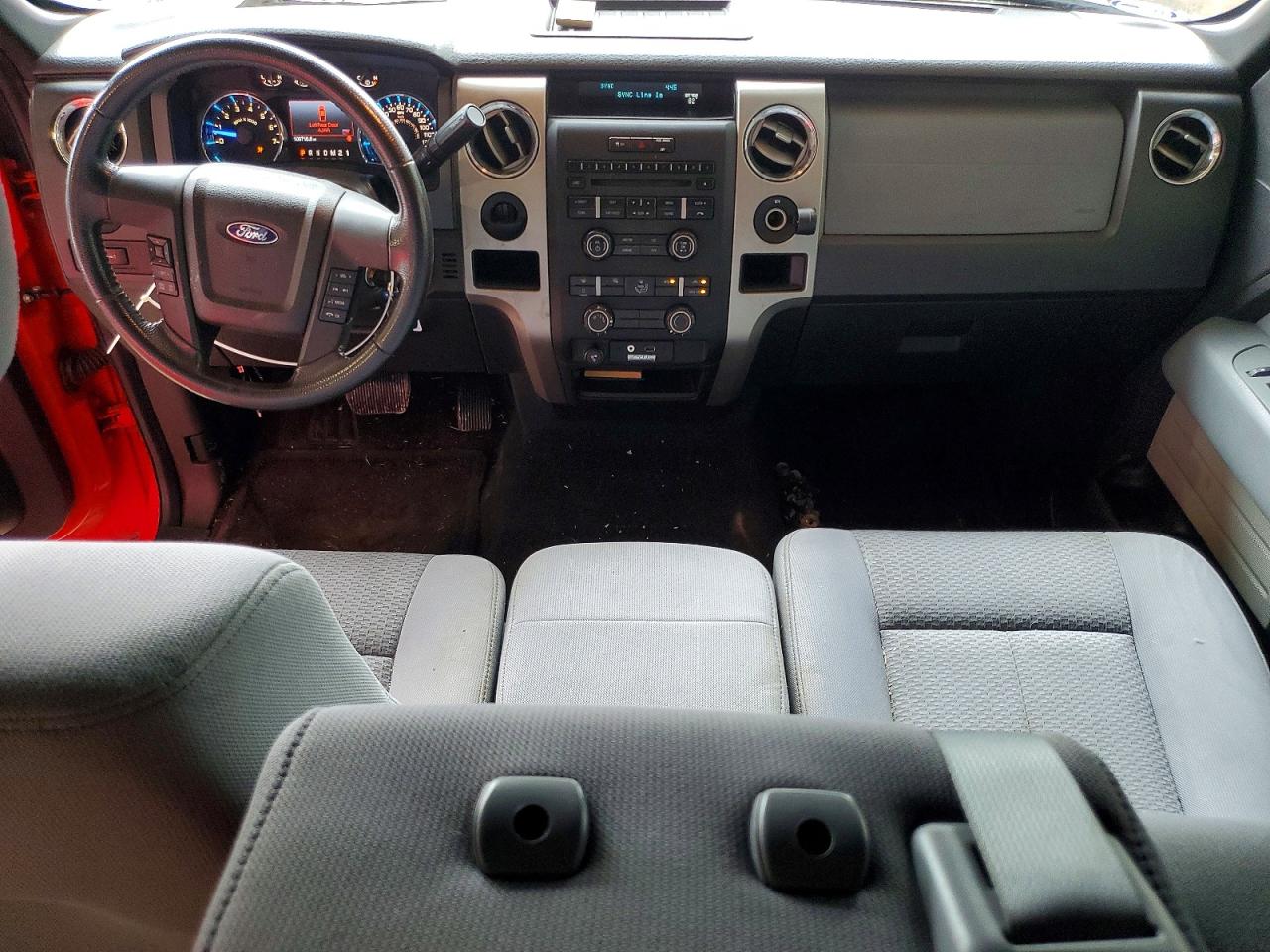 2011 Ford F150 Supercrew Red vin: 1FTFW1CF6BKD09686
