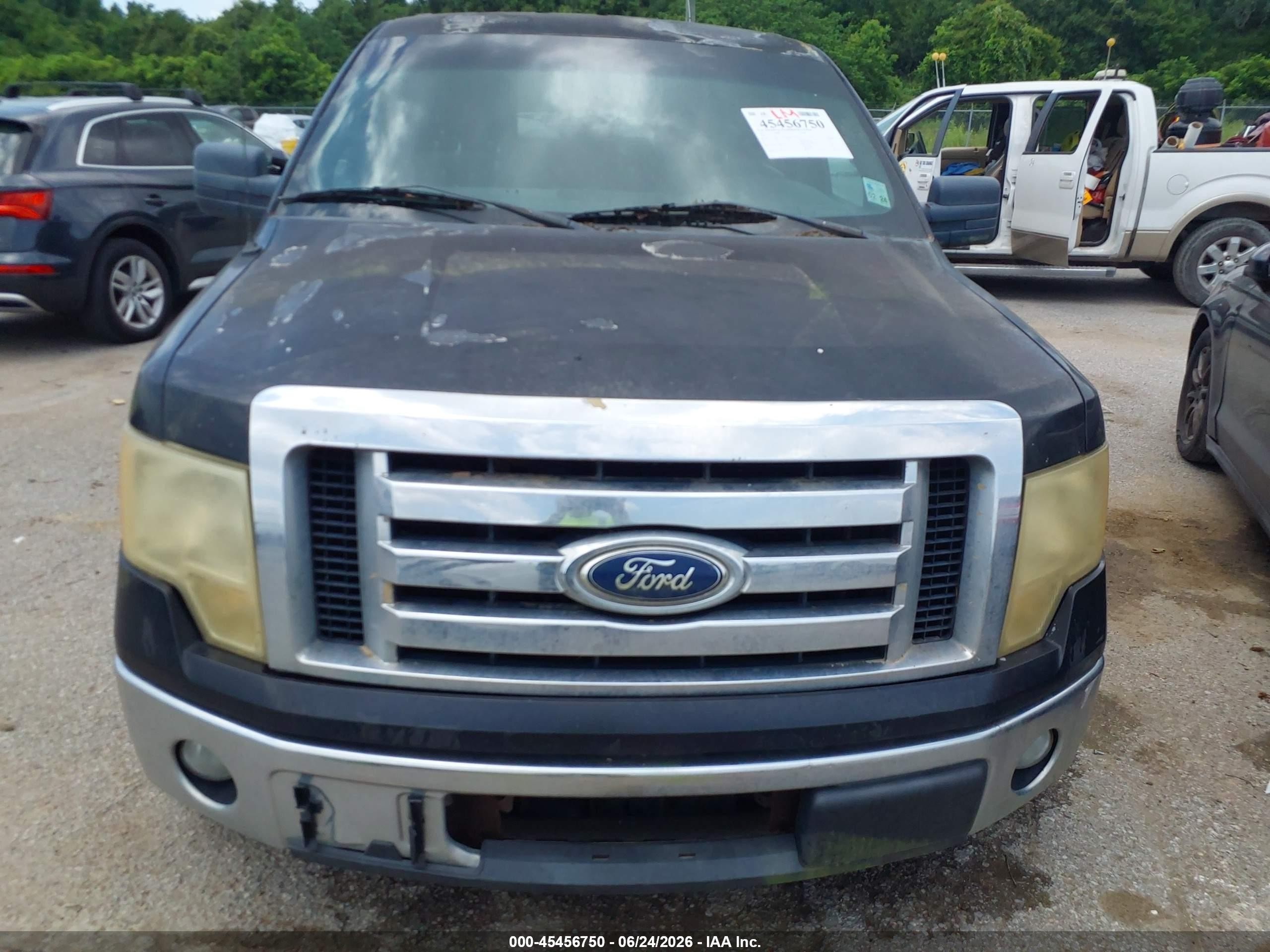 2011 Ford F150 Supercrew Черный vin: 1FTFW1CF6BKD52067