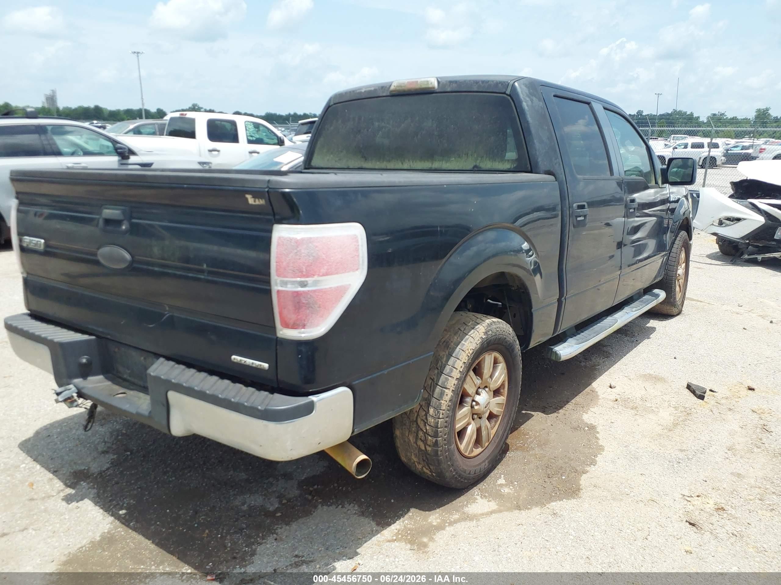 2011 Ford F150 Supercrew Черный vin: 1FTFW1CF6BKD52067