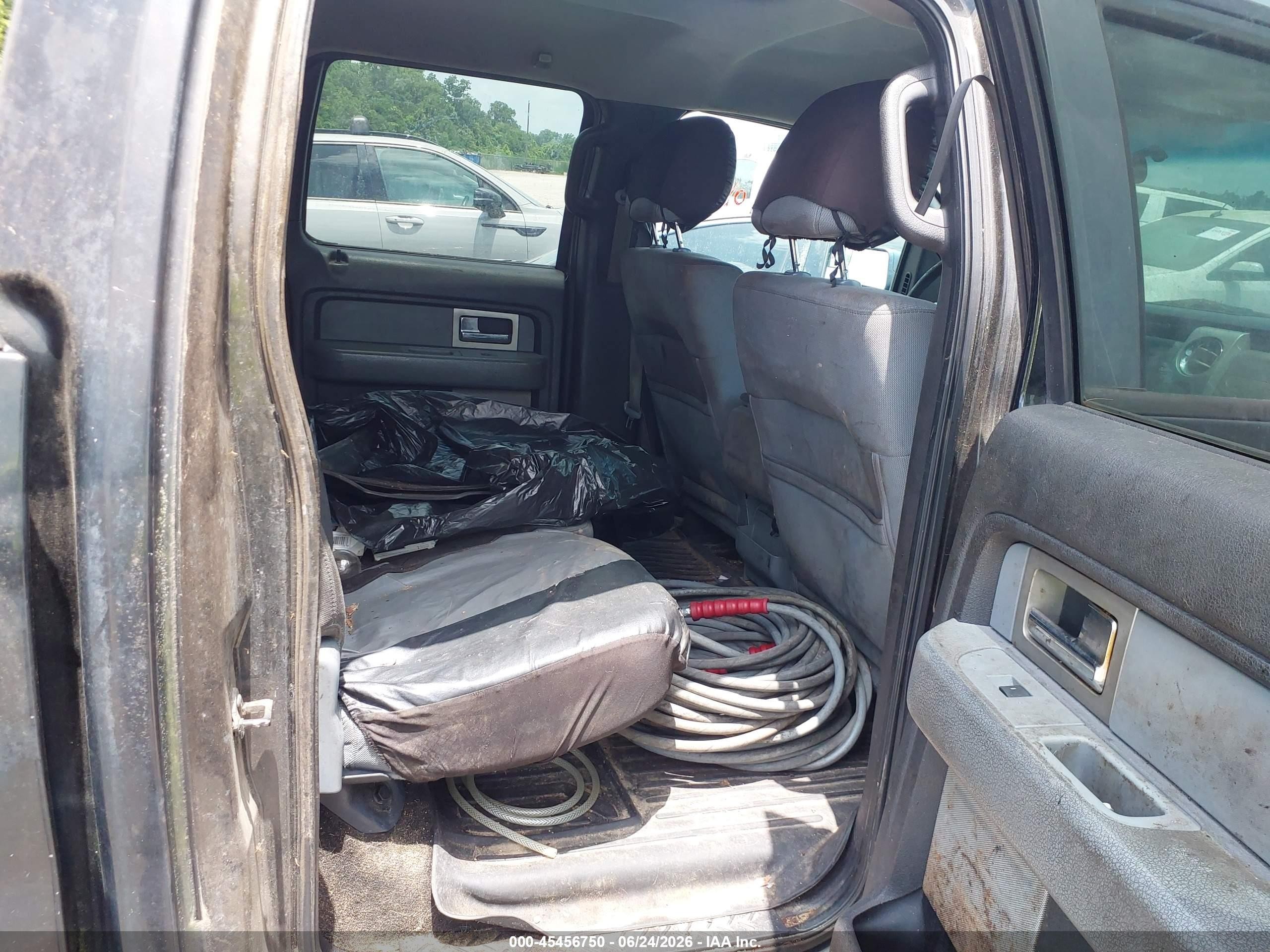 2011 Ford F150 Supercrew Черный vin: 1FTFW1CF6BKD52067