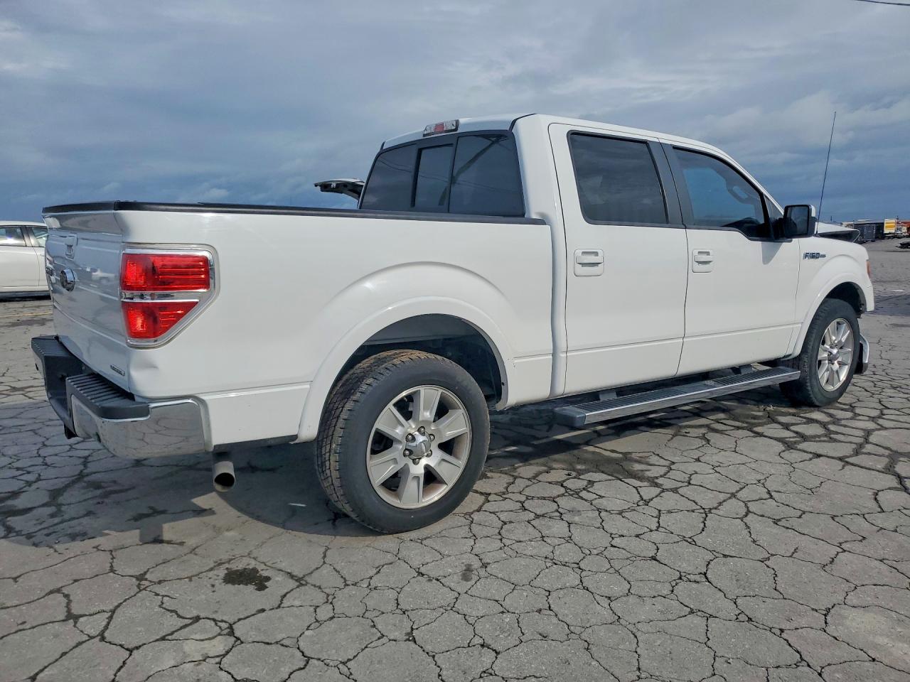 2012 Ford F150 Supercrew White vin: 1FTFW1CF6CFC75257