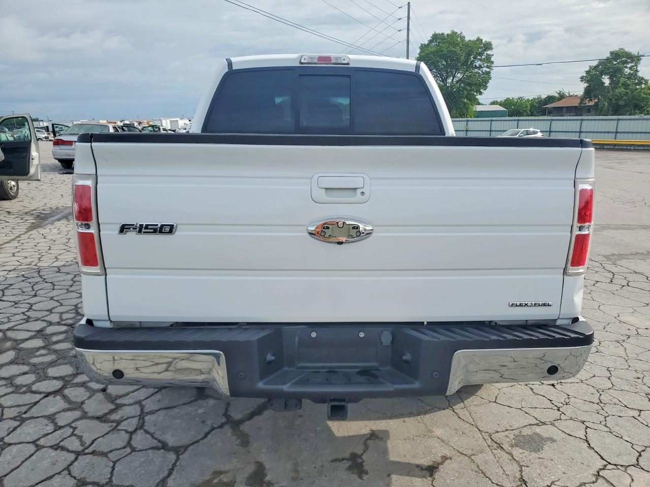 2012 Ford F150 Supercrew White vin: 1FTFW1CF6CFC75257