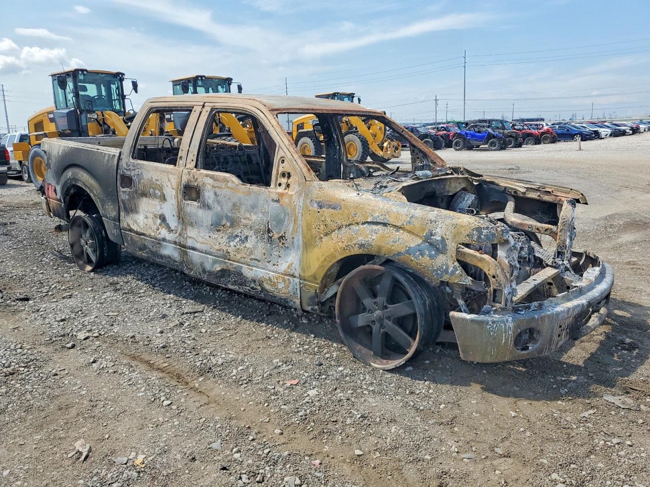 2012 Ford F150 Burn vin: 1FTFW1CF6CKD84096