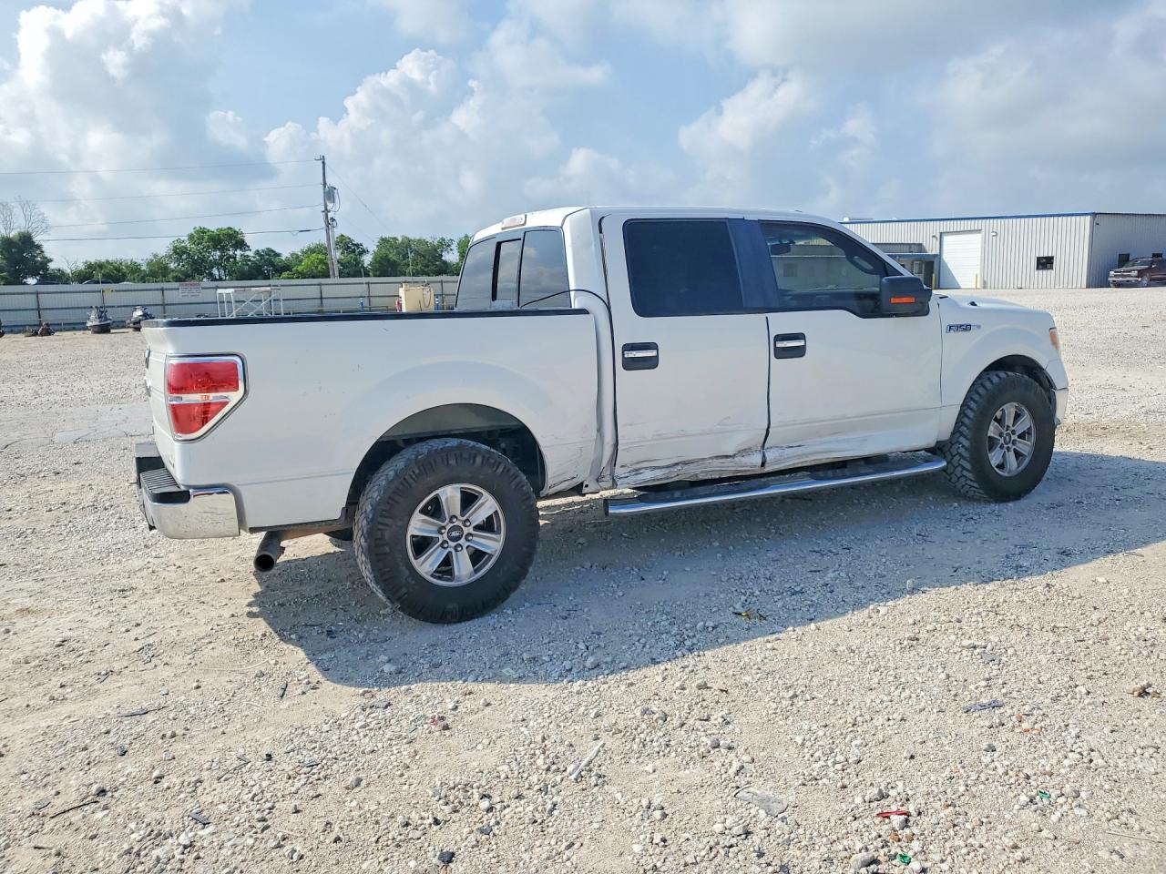 2012 Ford F150 Supercrew White vin: 1FTFW1CF6CKE33698