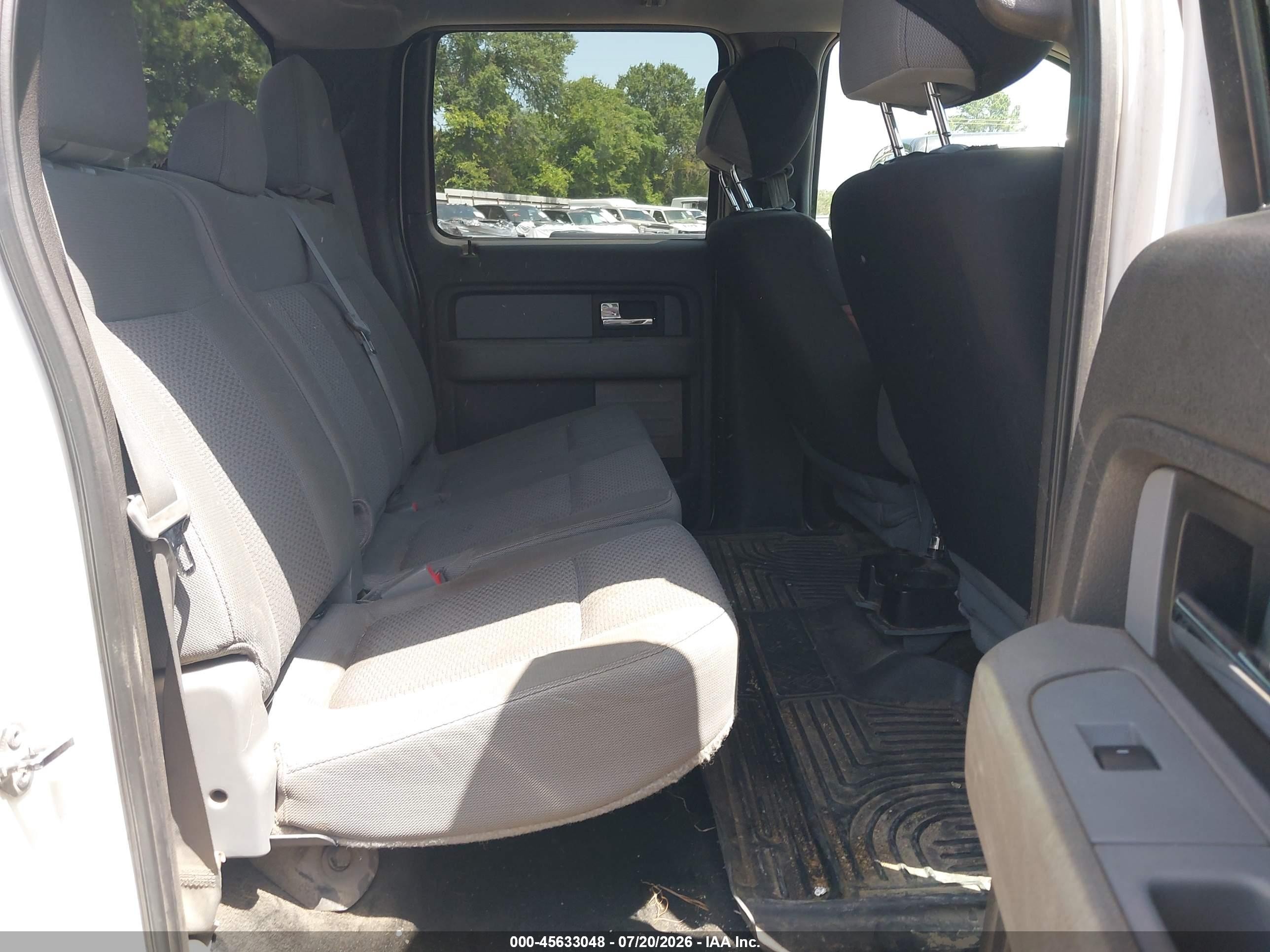 2013 Ford F-150 Xlt White vin: 1FTFW1CF6DFB23142