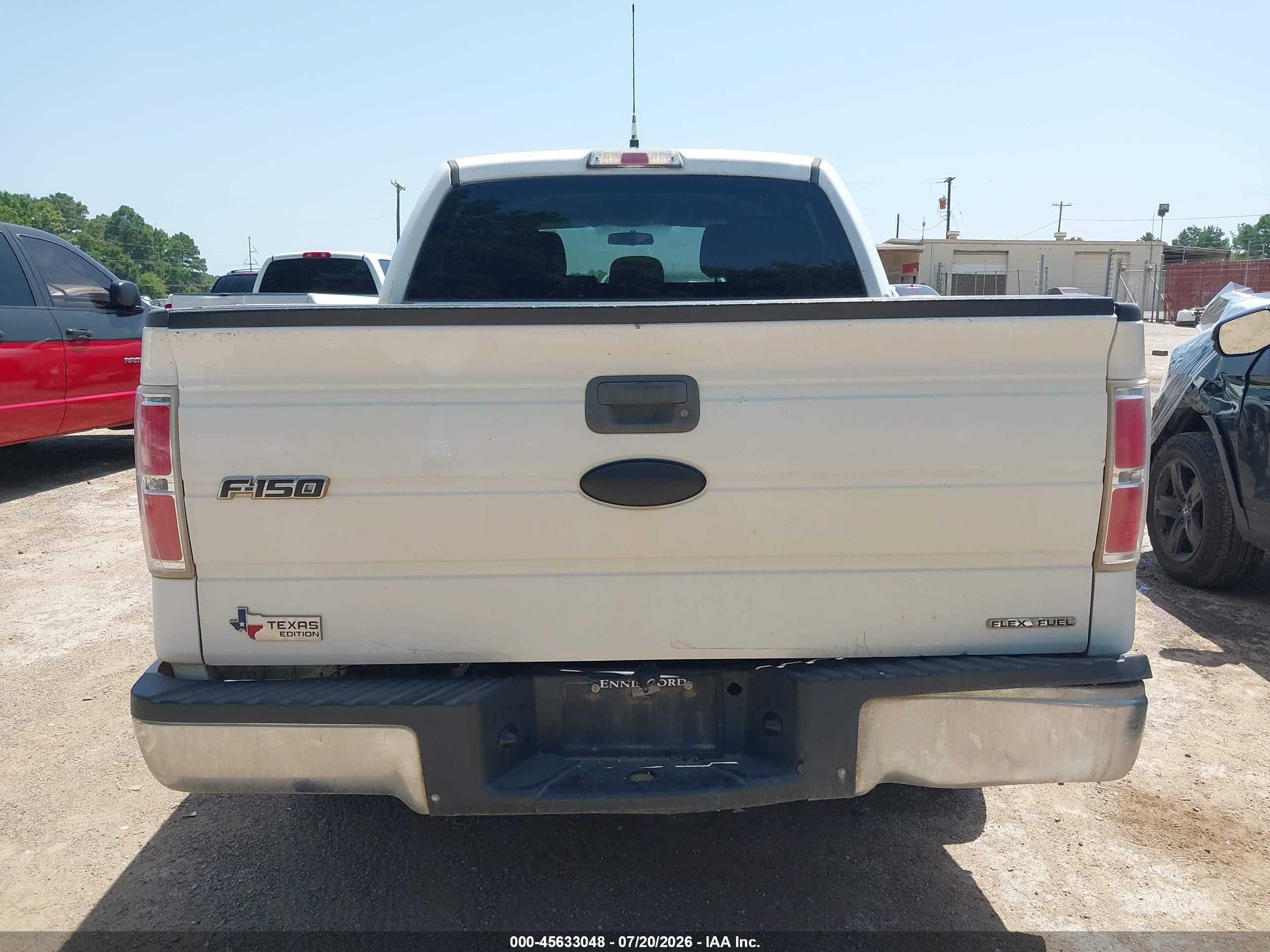 2013 Ford F-150 Xlt White vin: 1FTFW1CF6DFB23142