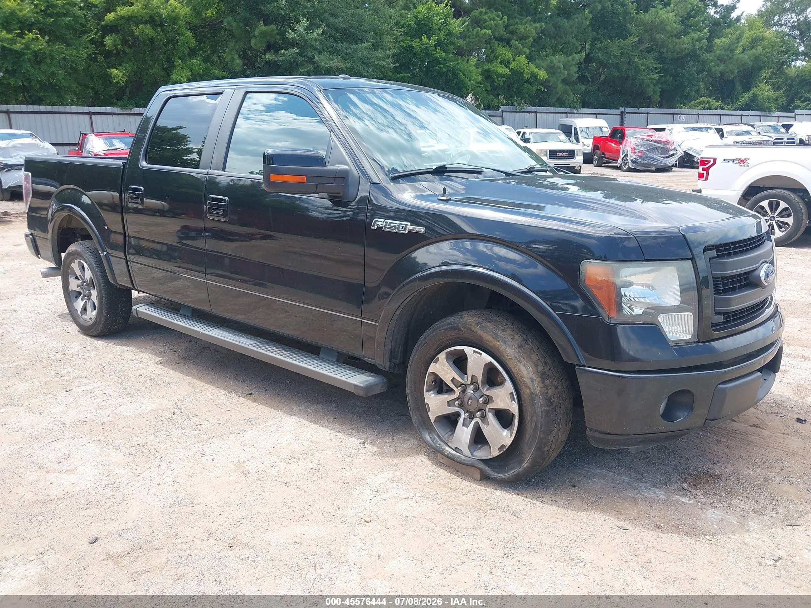 2013 Ford F-150 Fx2 Черный vin: 1FTFW1CF6DFB36506