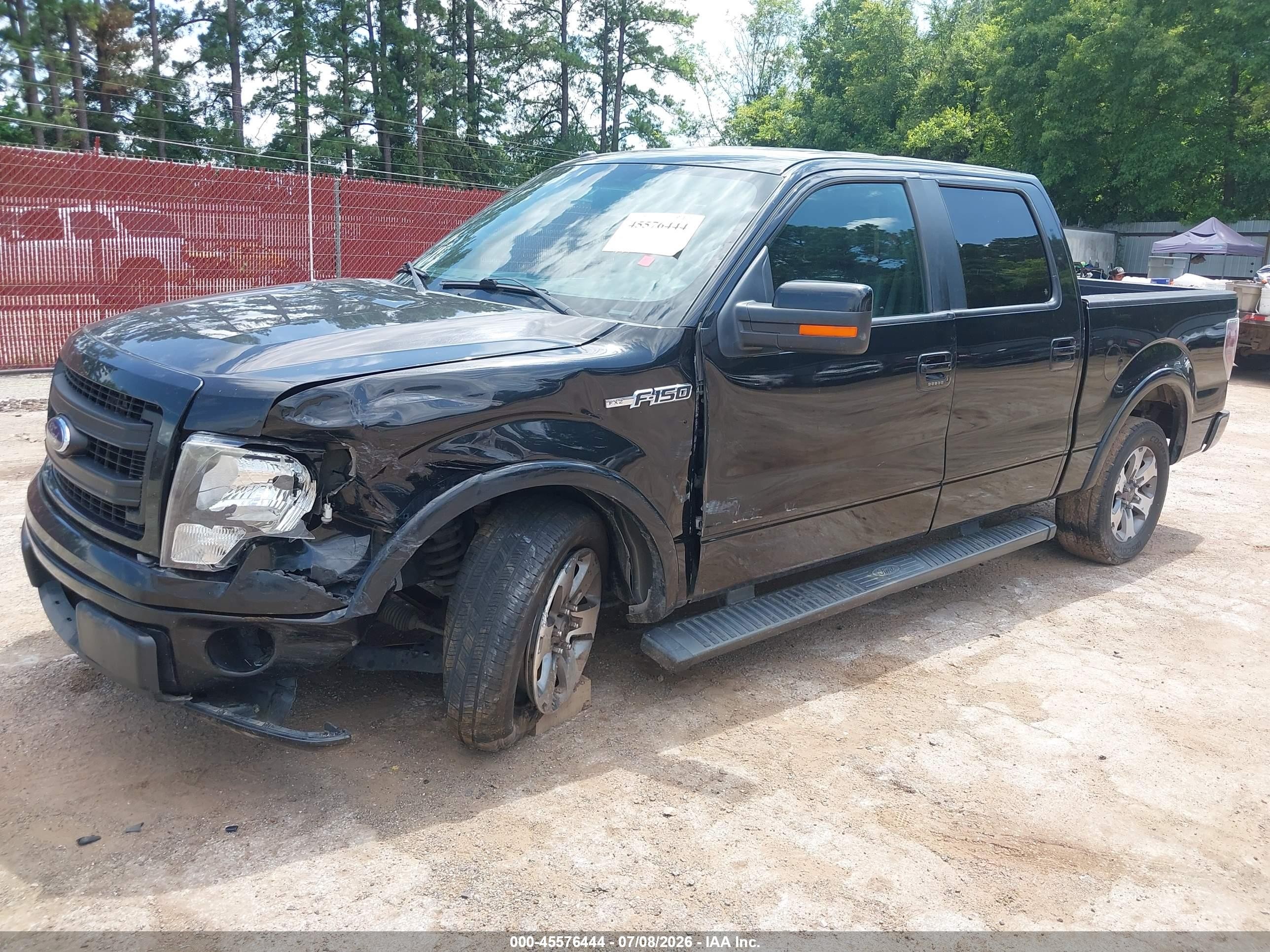2013 Ford F-150 Fx2 Черный vin: 1FTFW1CF6DFB36506