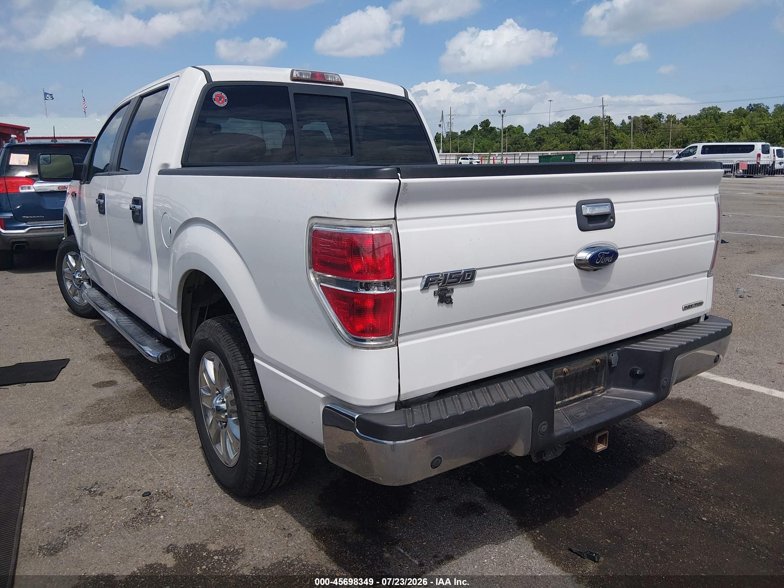 2013 Ford F-150 Xlt White vin: 1FTFW1CF6DFB41589