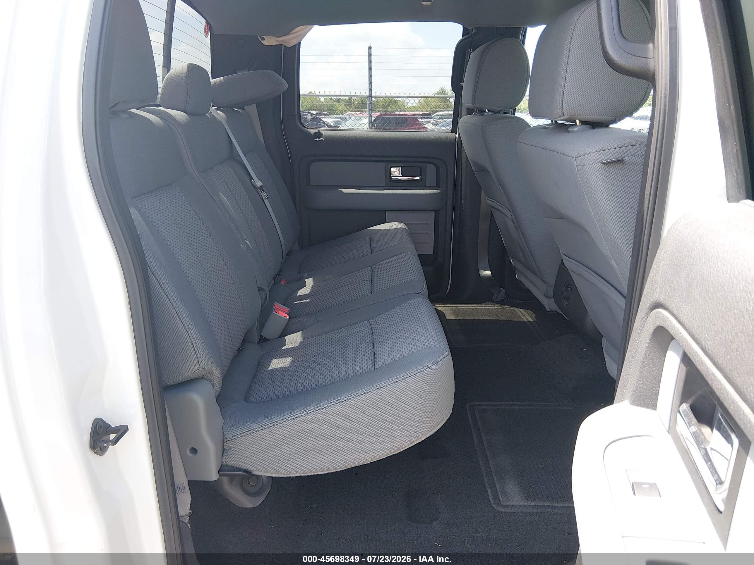 2013 Ford F-150 Xlt White vin: 1FTFW1CF6DFB41589