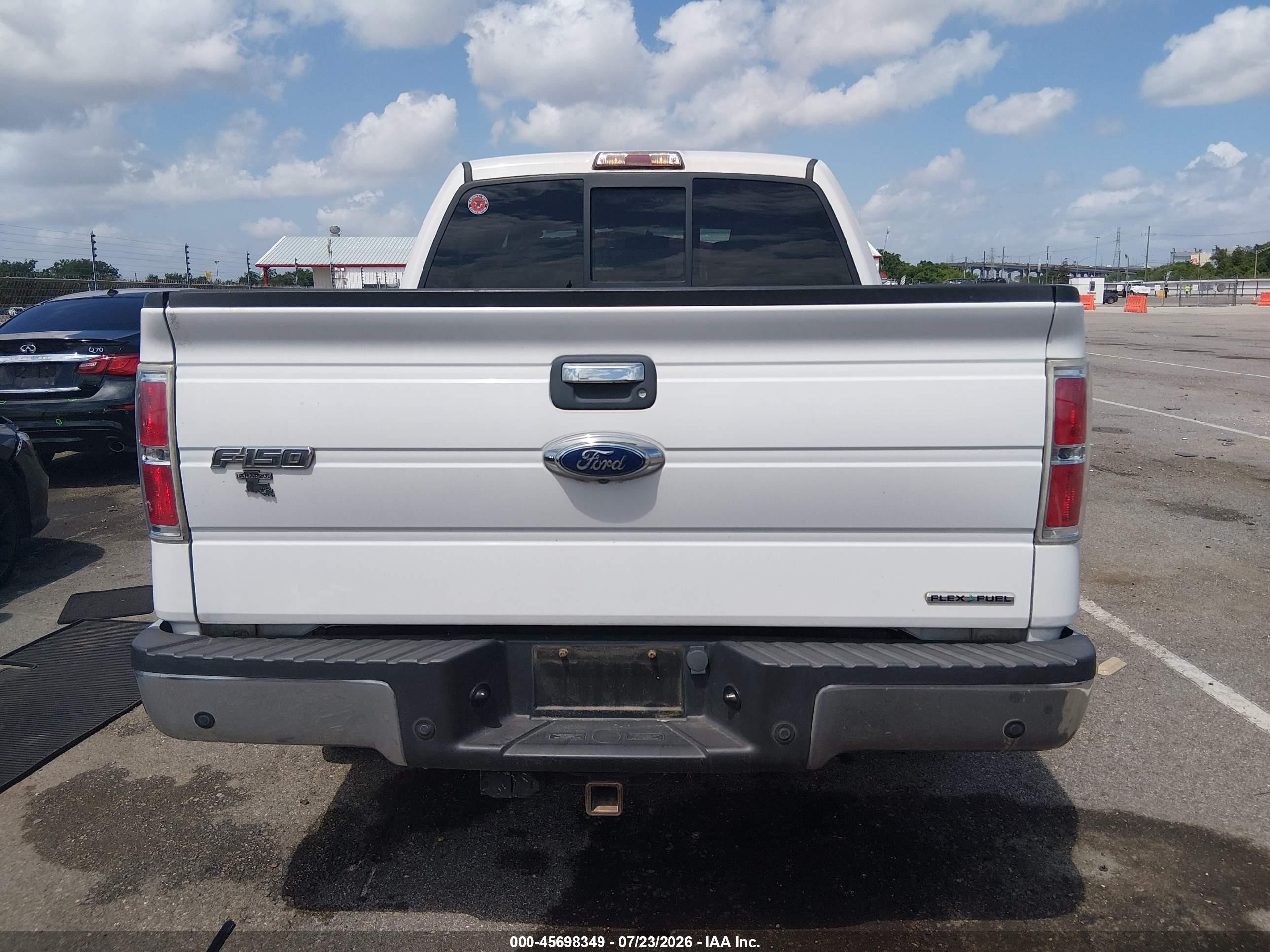 2013 Ford F-150 Xlt White vin: 1FTFW1CF6DFB41589