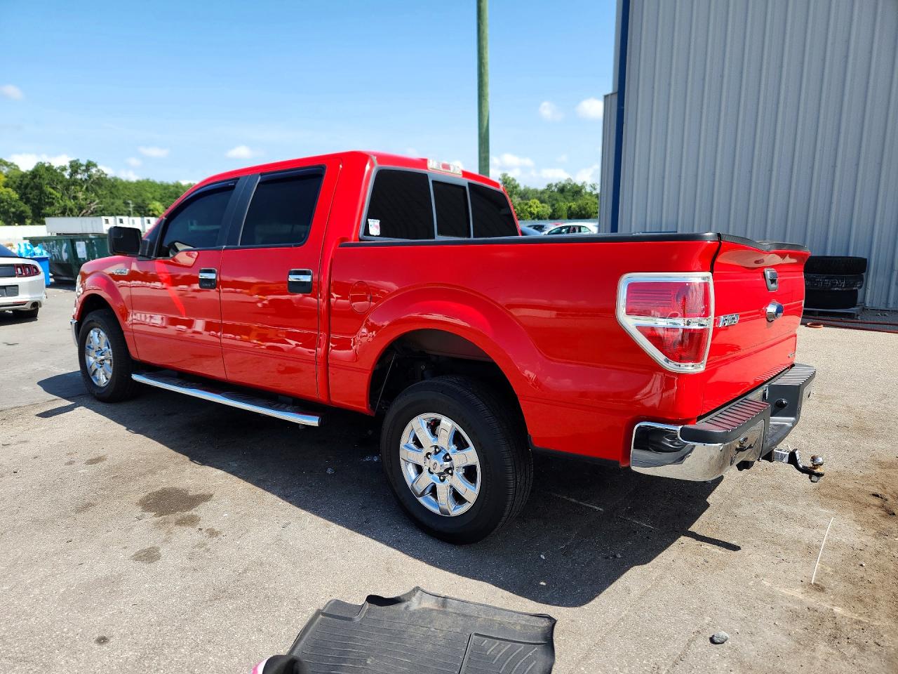 2013 Ford F150 Supercrew Red vin: 1FTFW1CF6DFB87505
