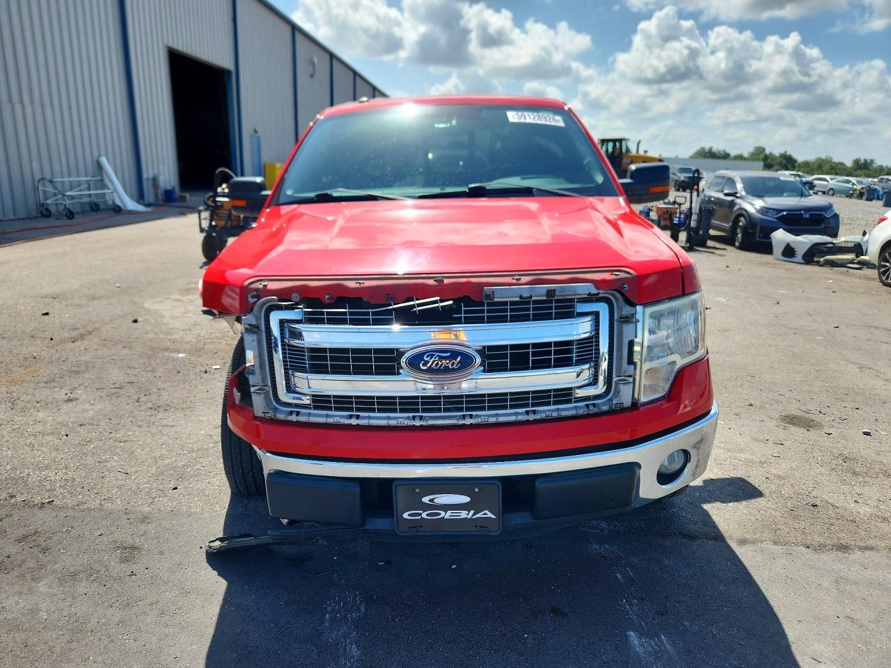 2013 Ford F150 Supercrew Red vin: 1FTFW1CF6DFB87505