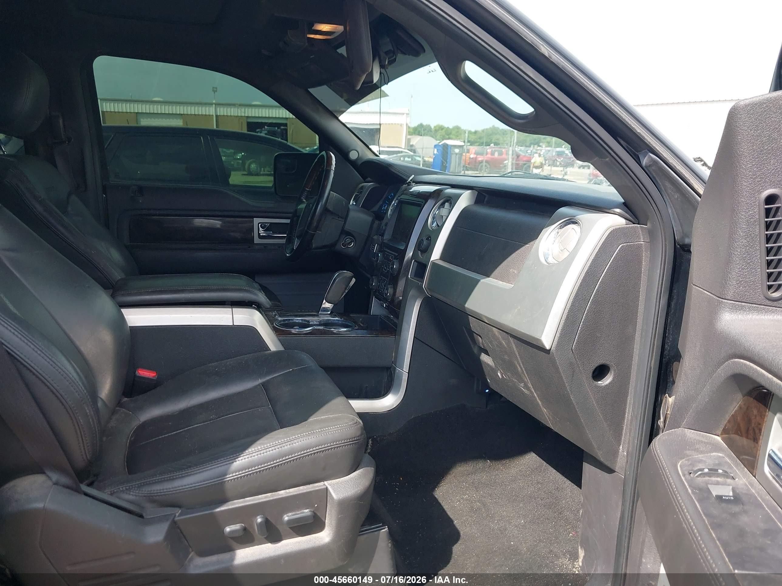2013 Ford F-150 Platinum Черный vin: 1FTFW1CF6DFD33319
