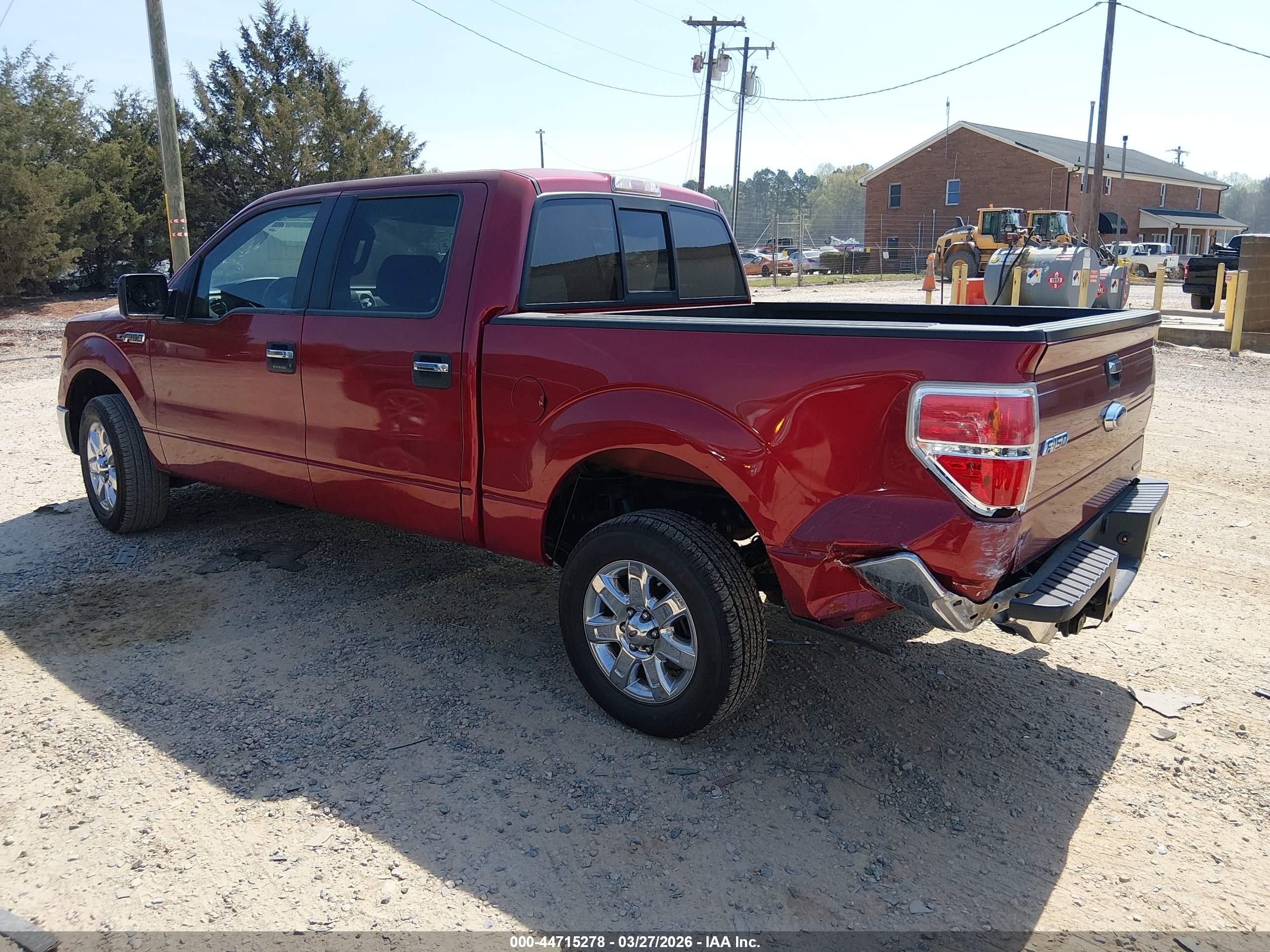 2013 Ford F-150 Xlt Red vin: 1FTFW1CF6DFD61881