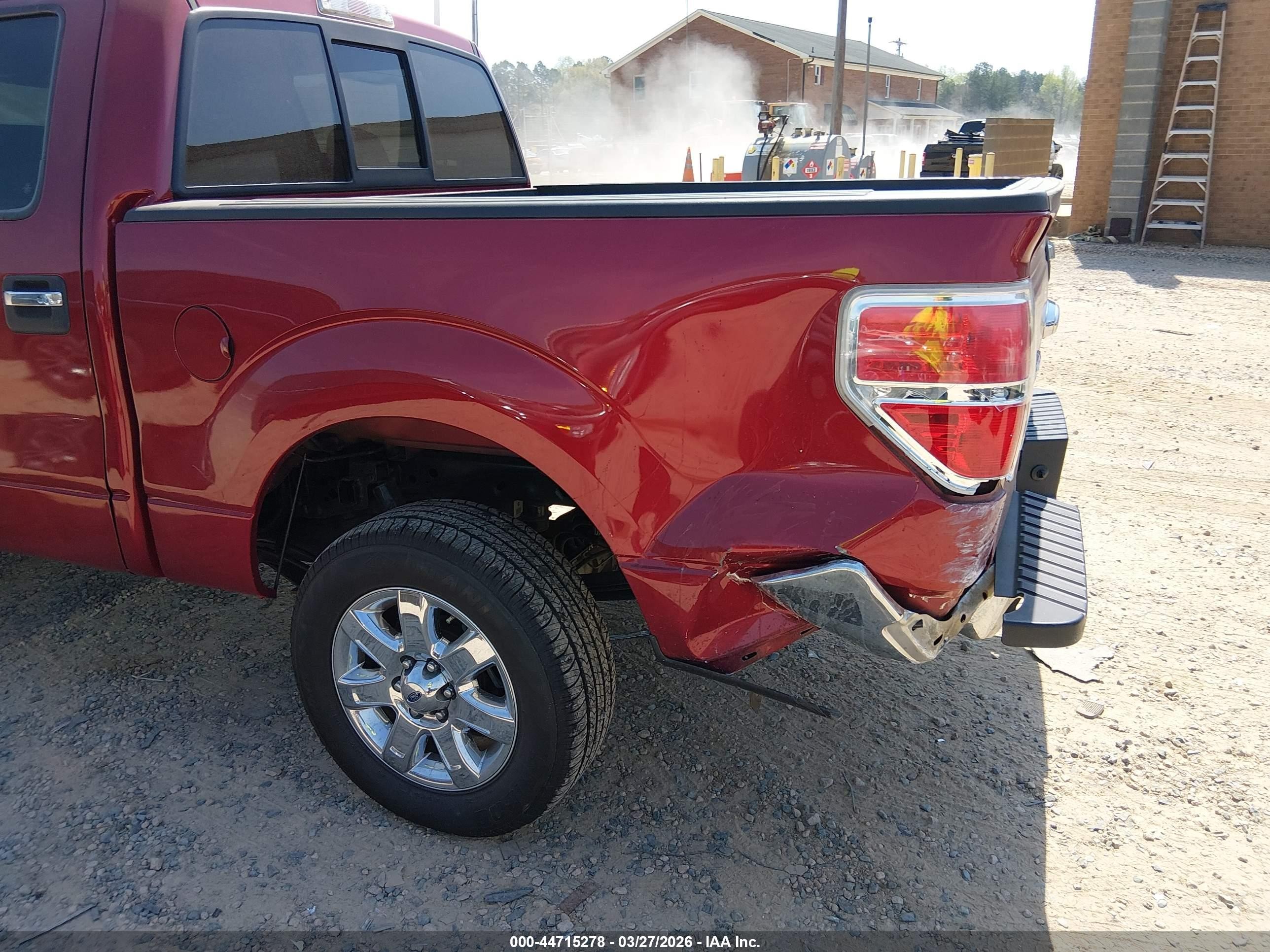 2013 Ford F-150 Xlt Red vin: 1FTFW1CF6DFD61881