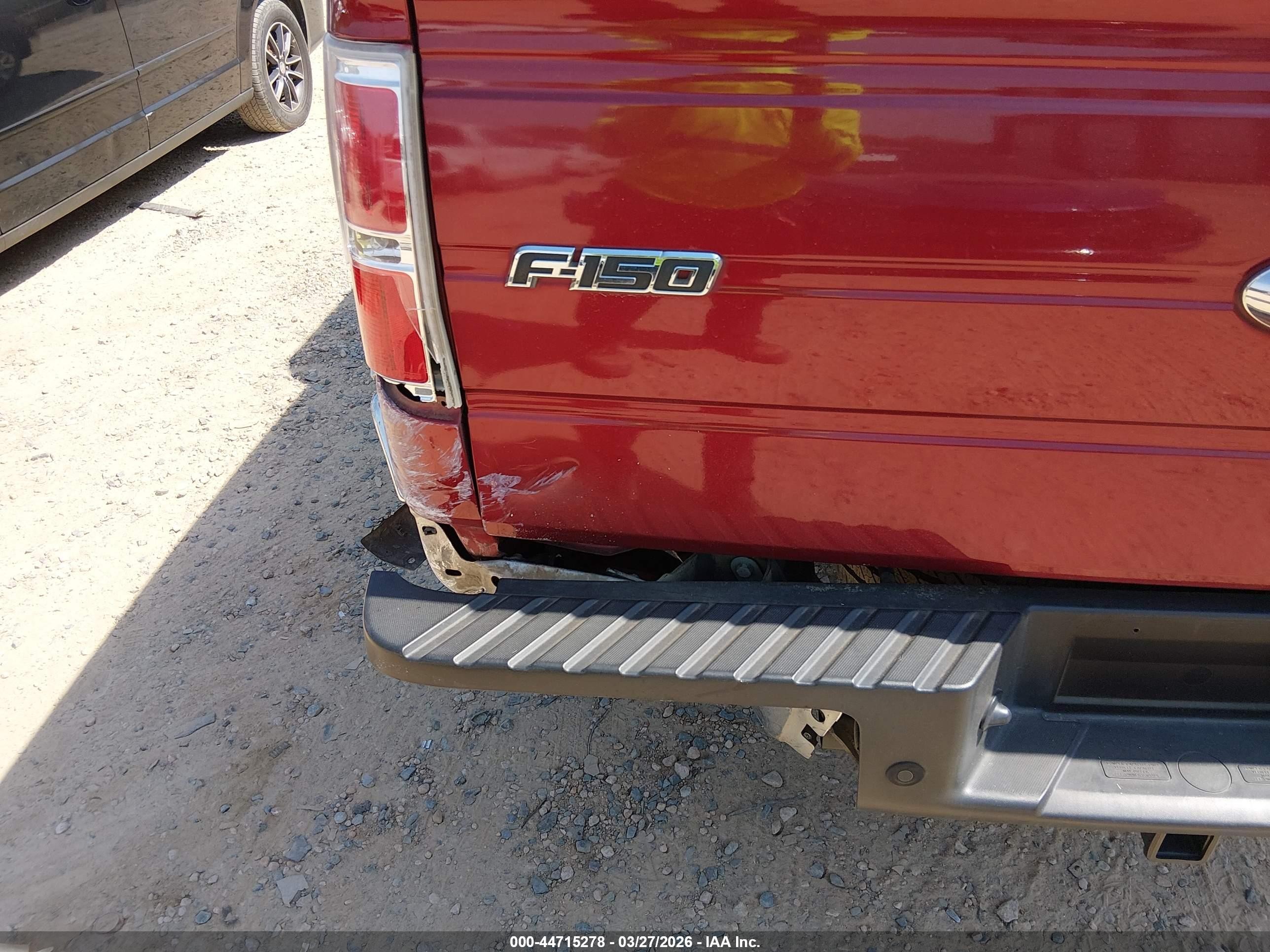2013 Ford F-150 Xlt Red vin: 1FTFW1CF6DFD61881