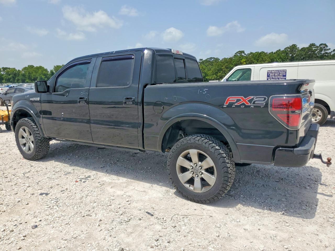 2013 Ford F150 Supercrew Черный vin: 1FTFW1CF6DFD67485